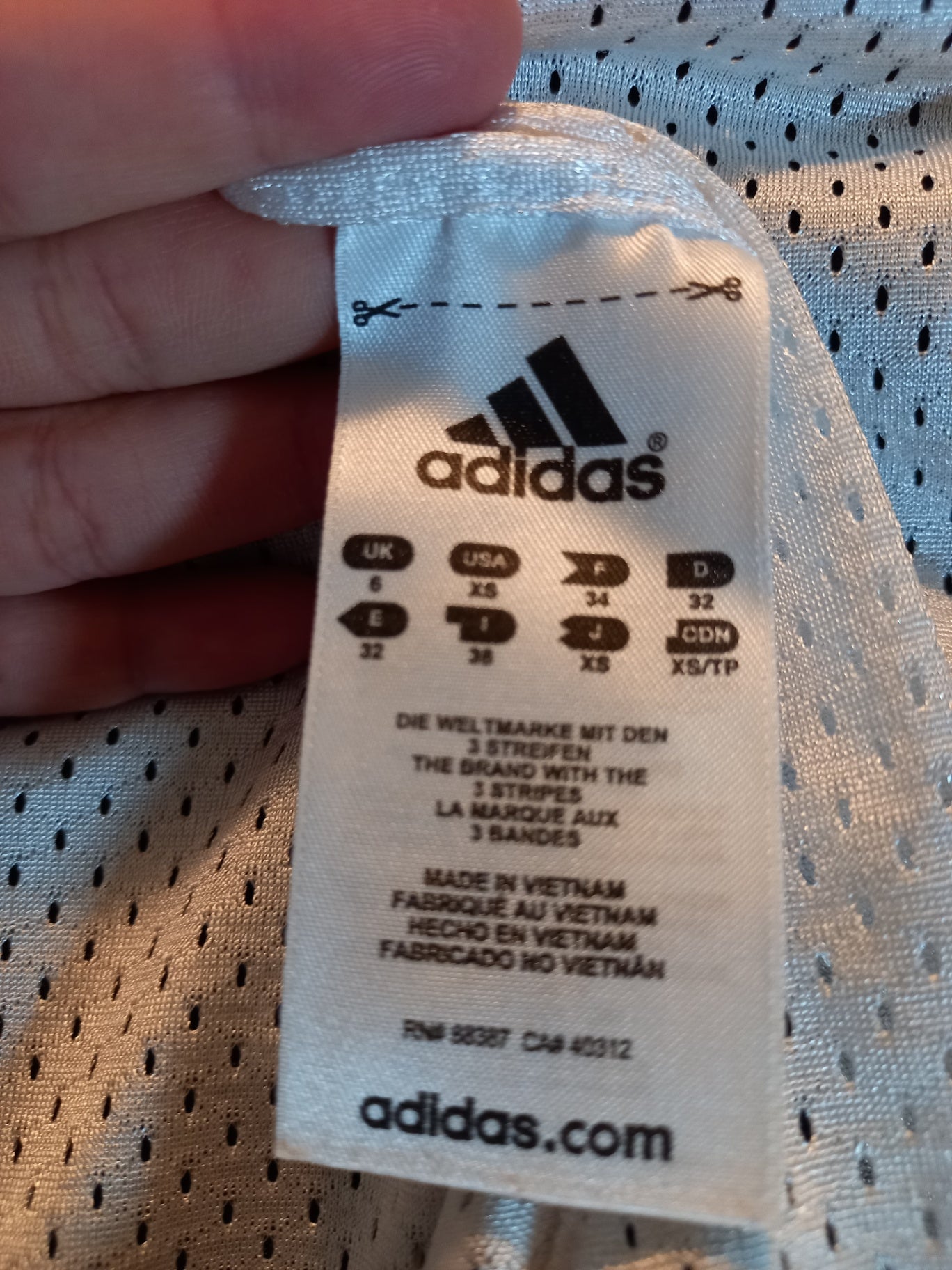 Adidas reversible mesh shorts - X-Small