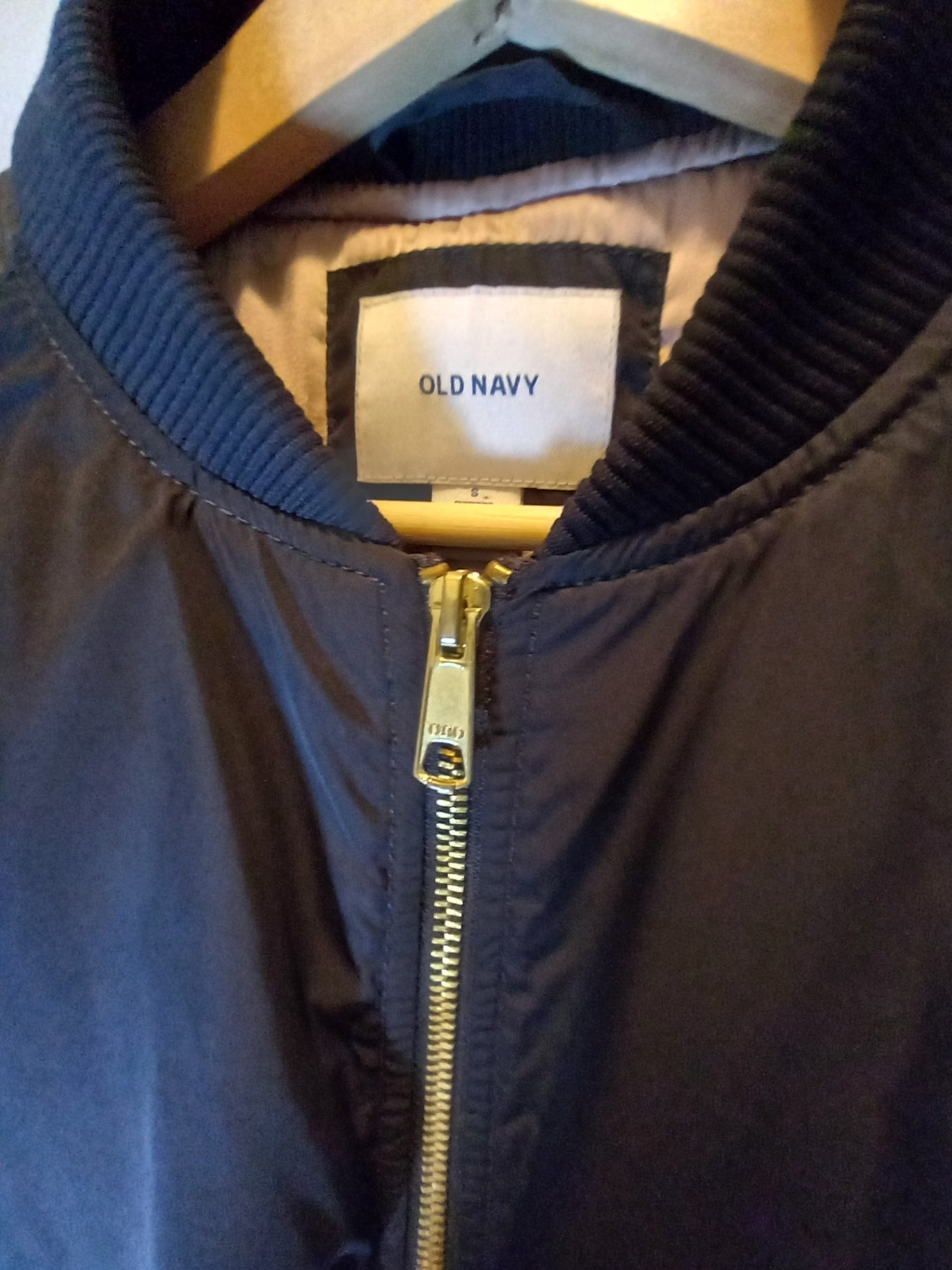 Old Navy Black Bomber Jacket - Small
