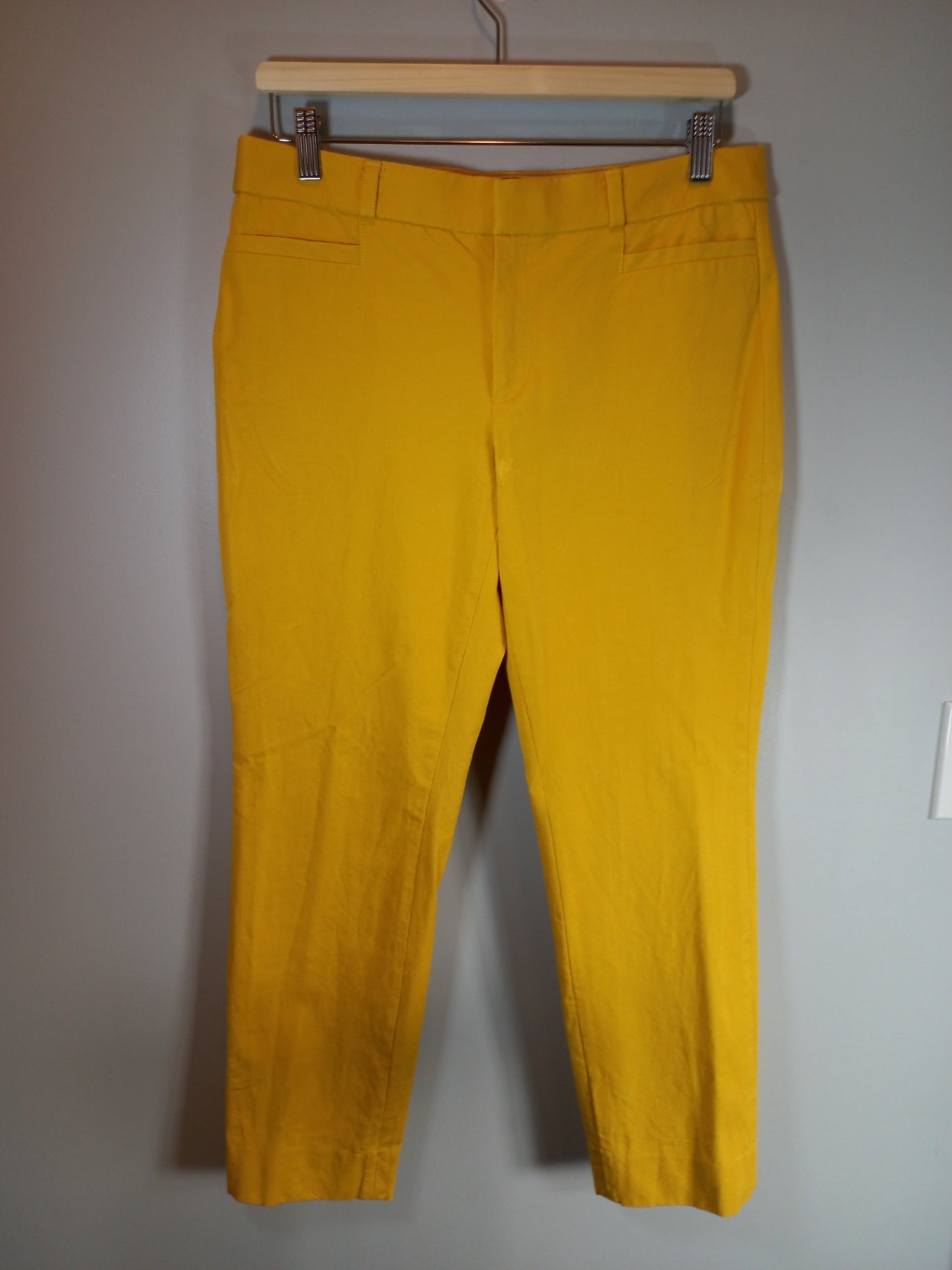 Banana Republic sloan yellow pants - SZ 8