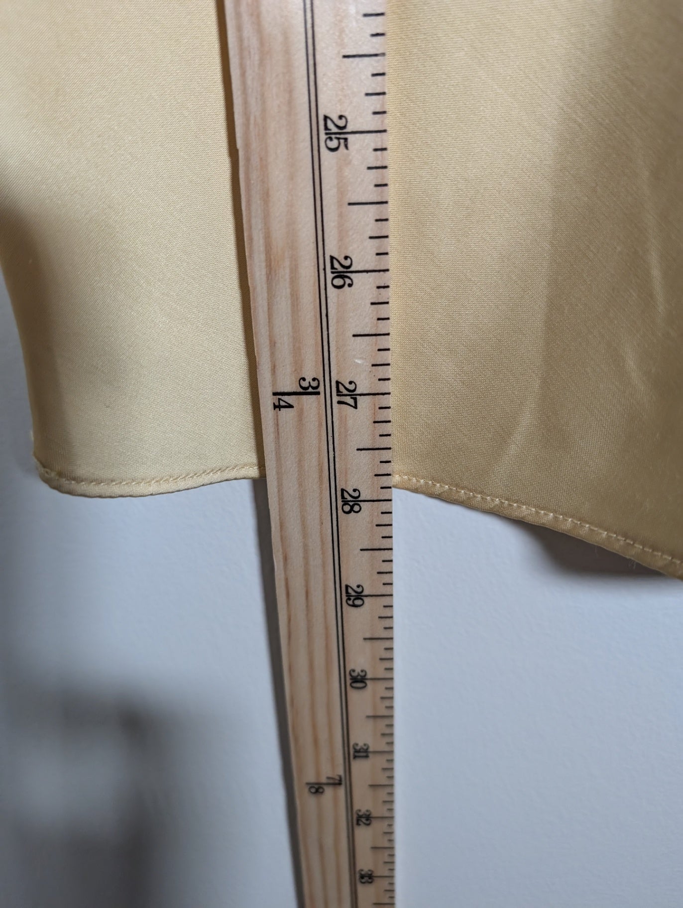 Abercrombie & Fitch Yellow Blouse - XL