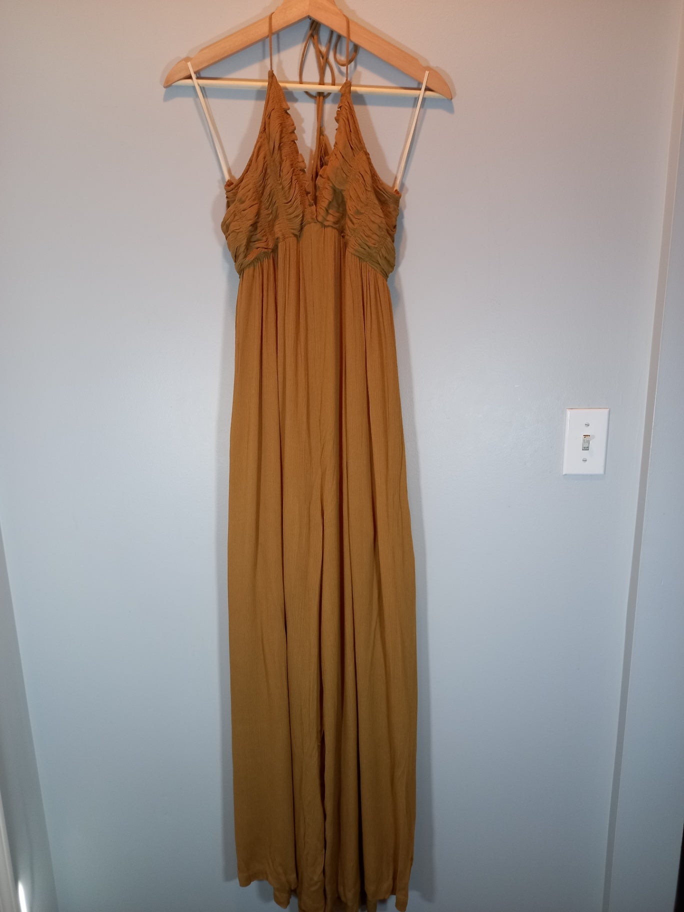 Mustard Seed gold jumpsuit - Small