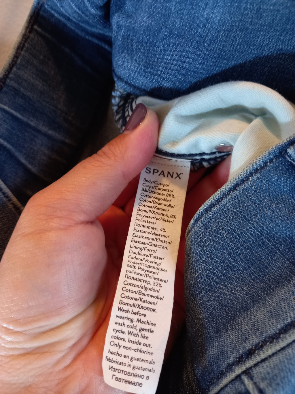 Spanx denim - Large