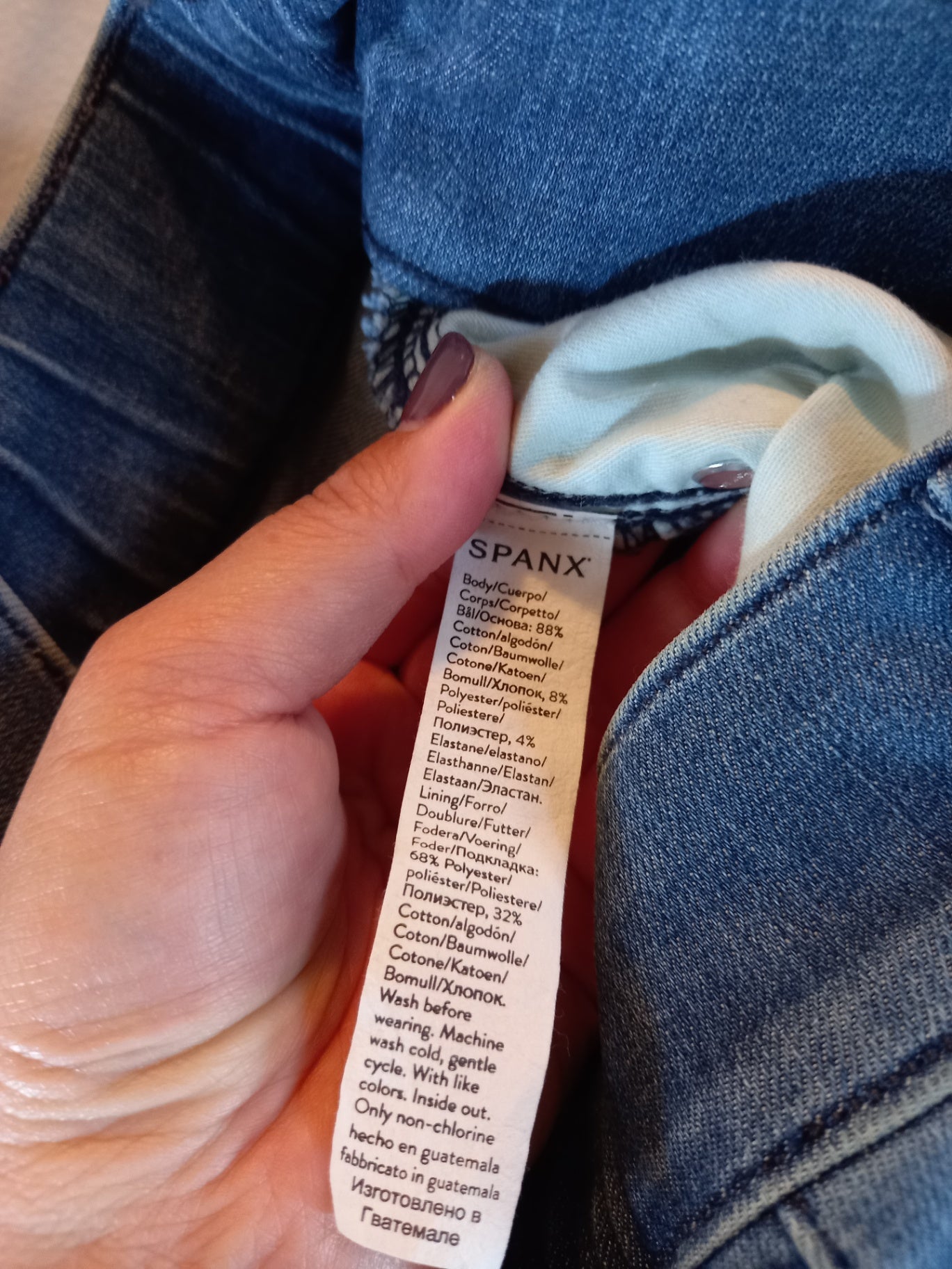 Spanx denim - Large