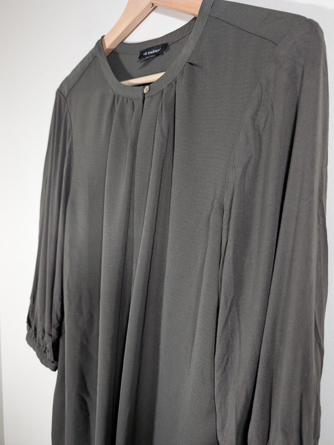 Le Chateau Green Blouse - XXL