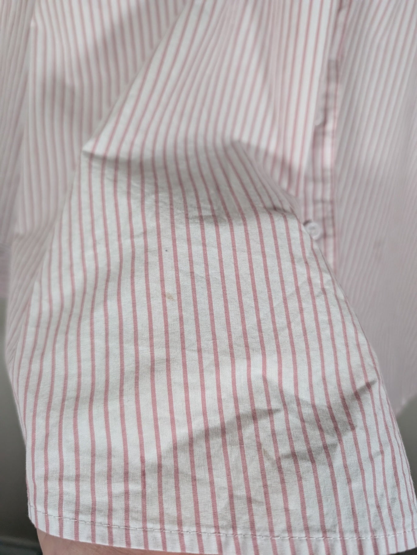 George Pink Striped Button-down - 2XL (Minor Flaw)