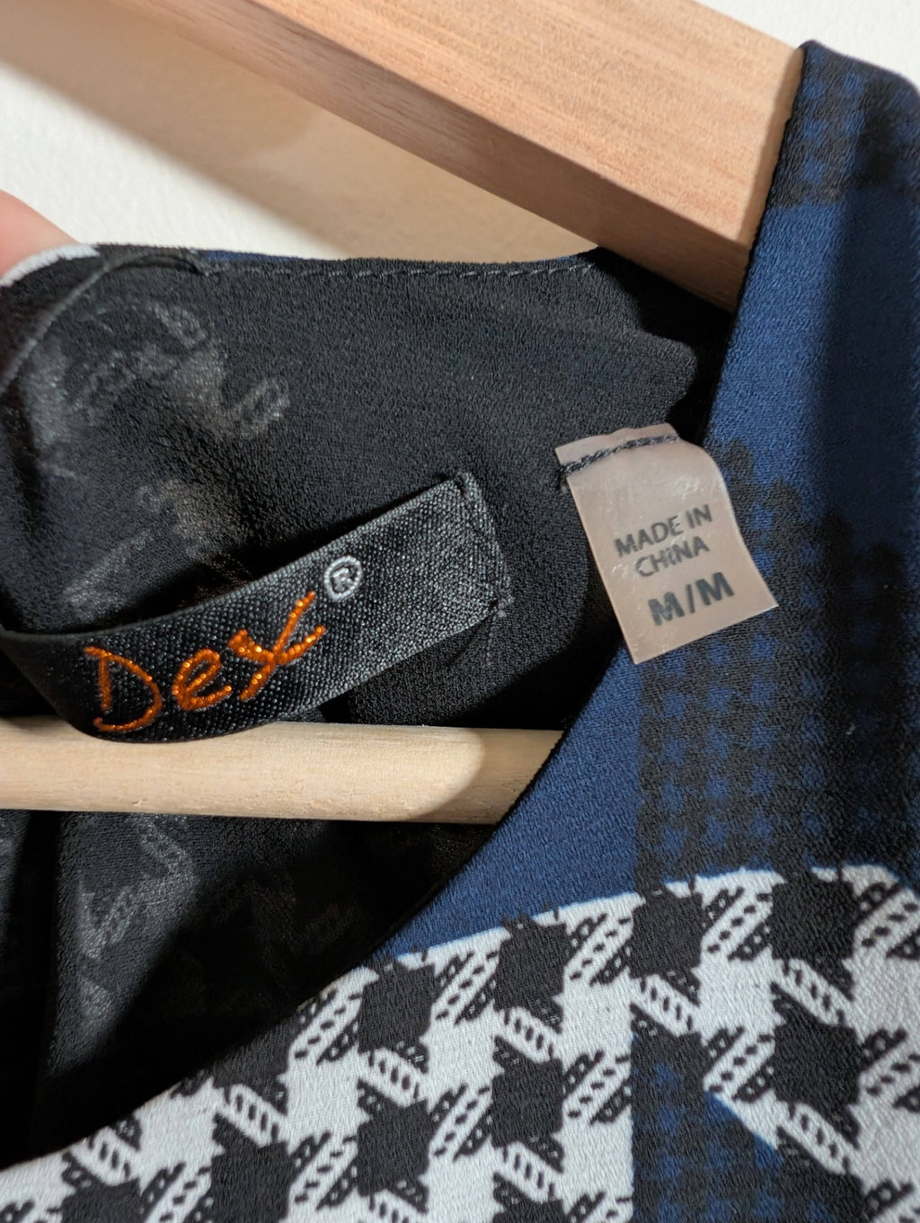 Dex Geometric Blouse - Medium