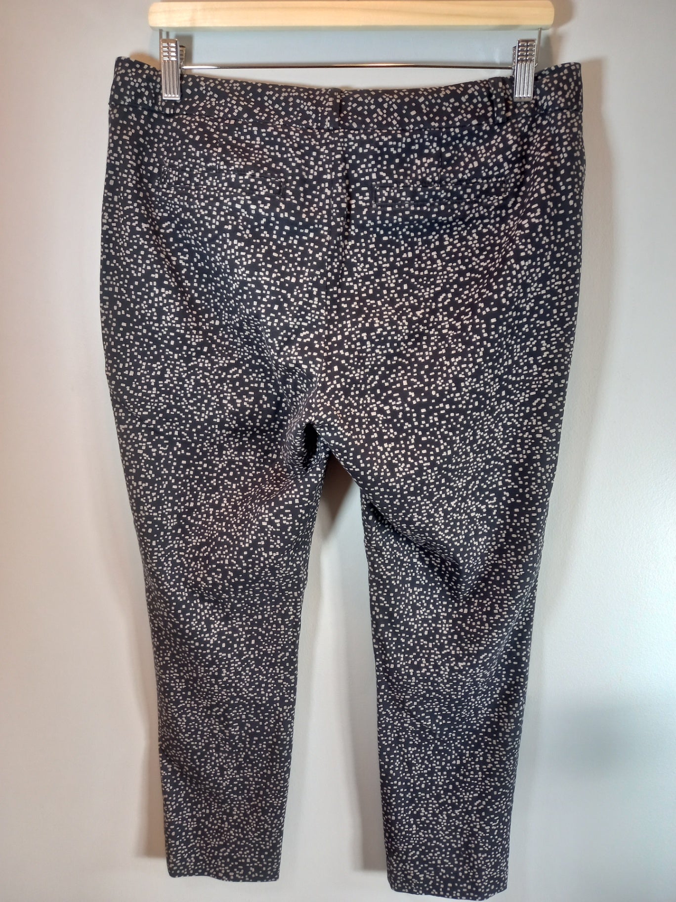 Banana Republic sloan black & tan pants - SZ 8