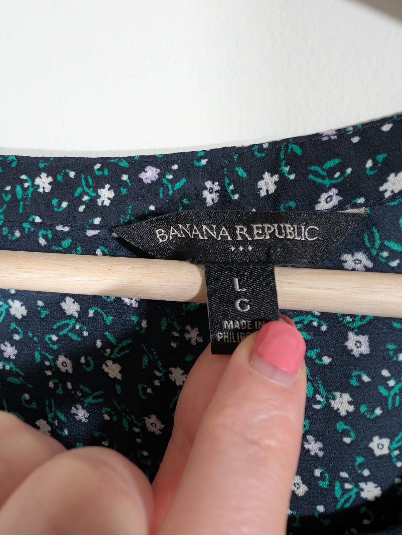 Banana Republic Floral Blouse - Large