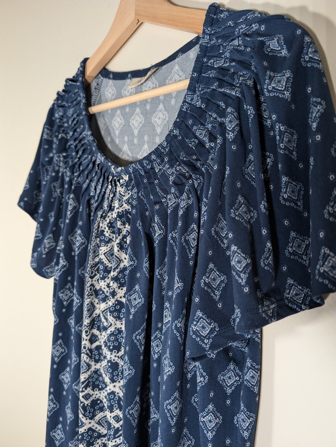 Style&Co. Blue T-Shirt - 2XL
