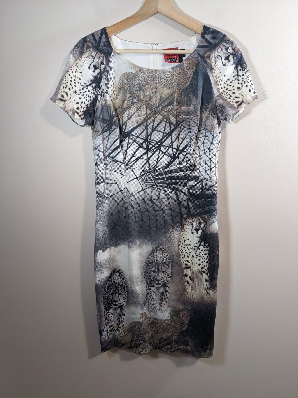 Simon Chang Cheetah Dress - Sz 4