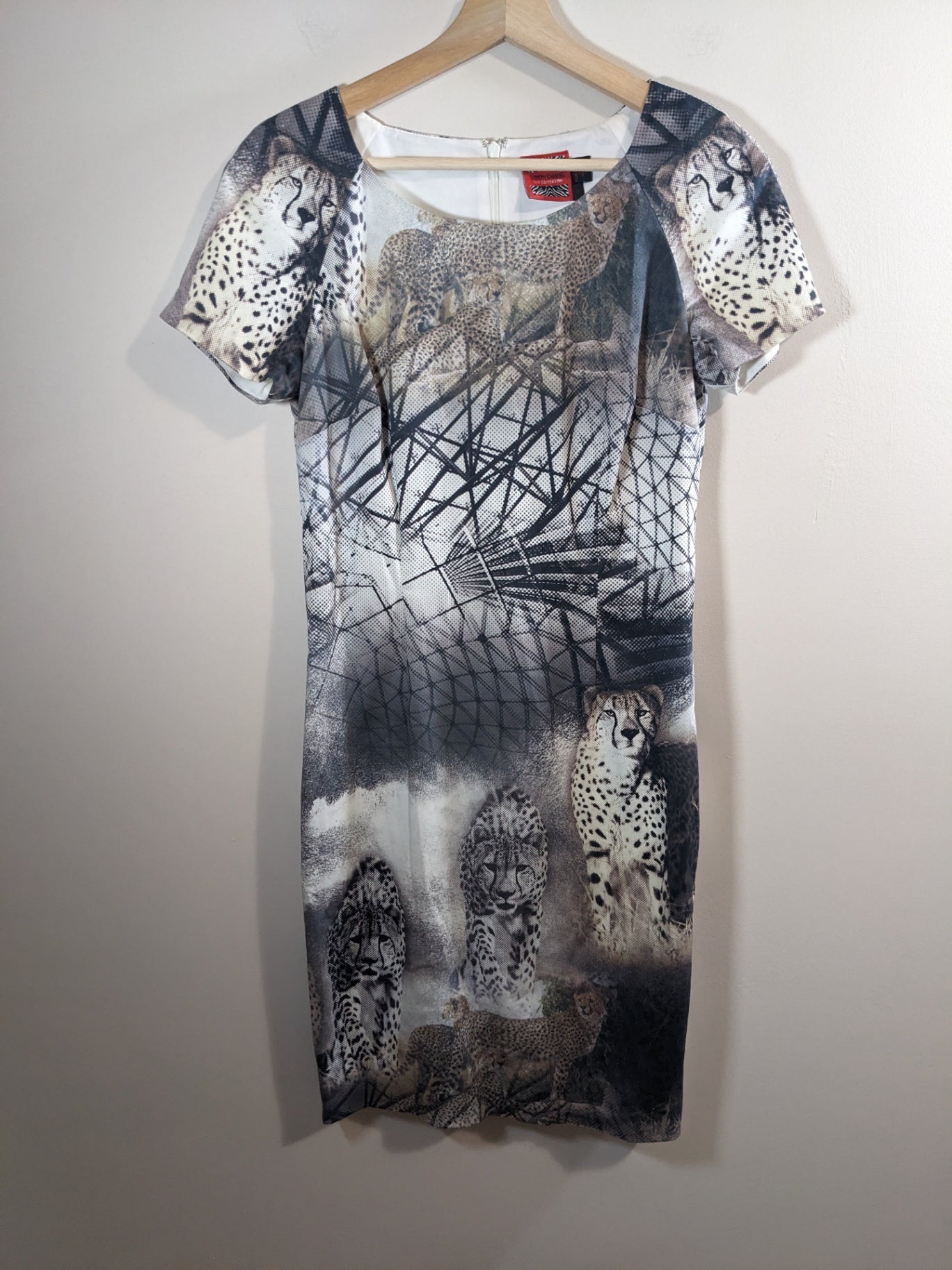 Simon Chang Cheetah Dress - Sz 4