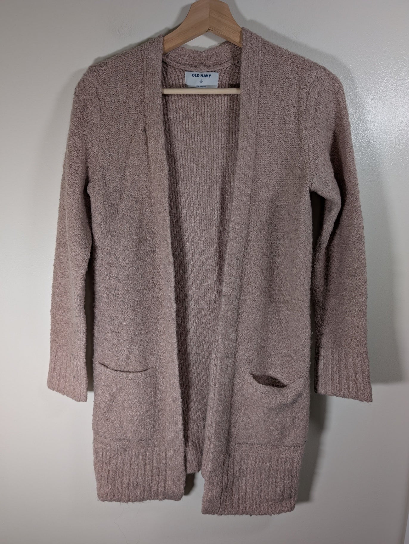 Old Navy purple wool-blend cardigan - XS