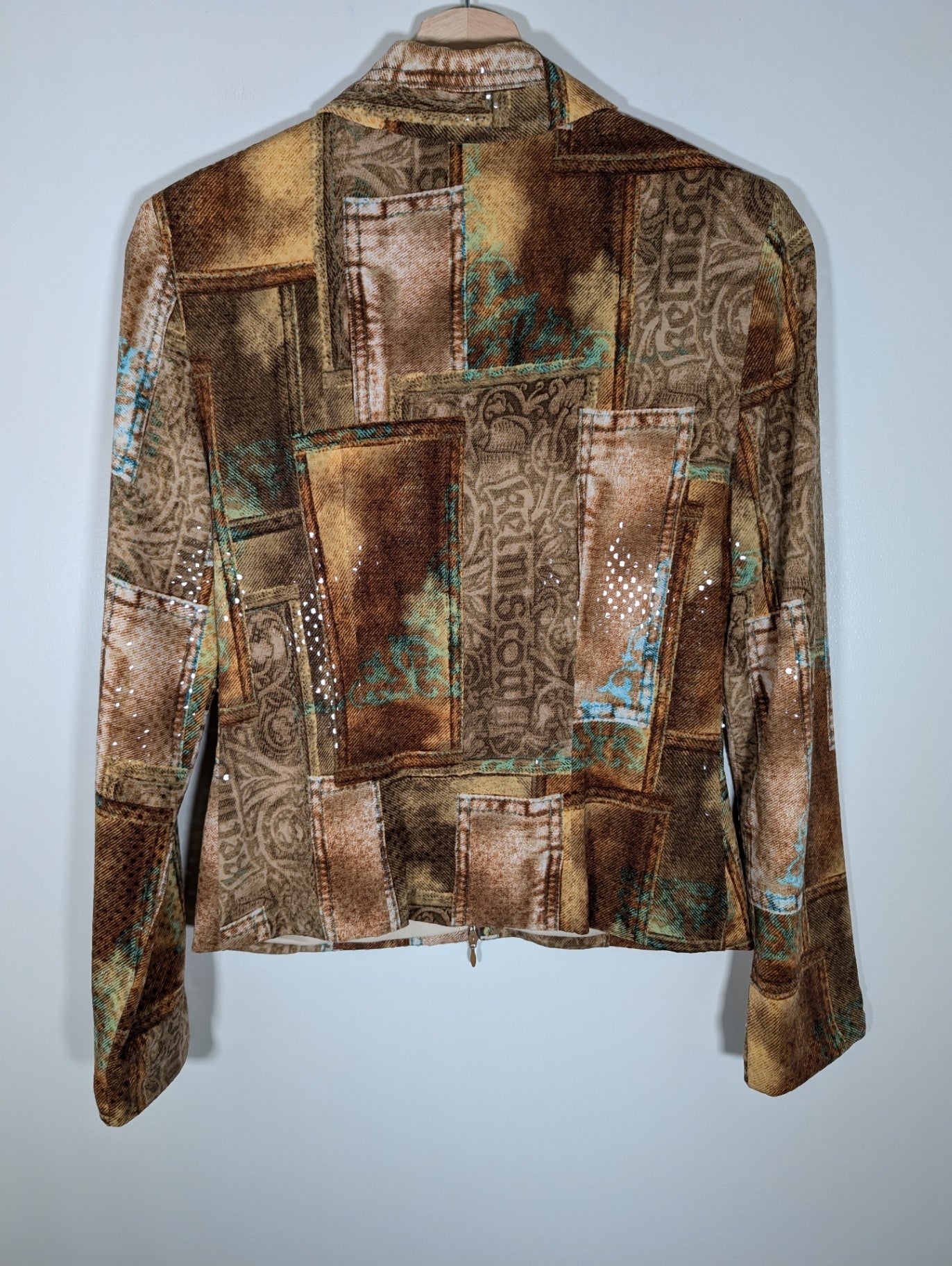 Joseph Ribkoff Brown Sequin Jacket - SZ 6