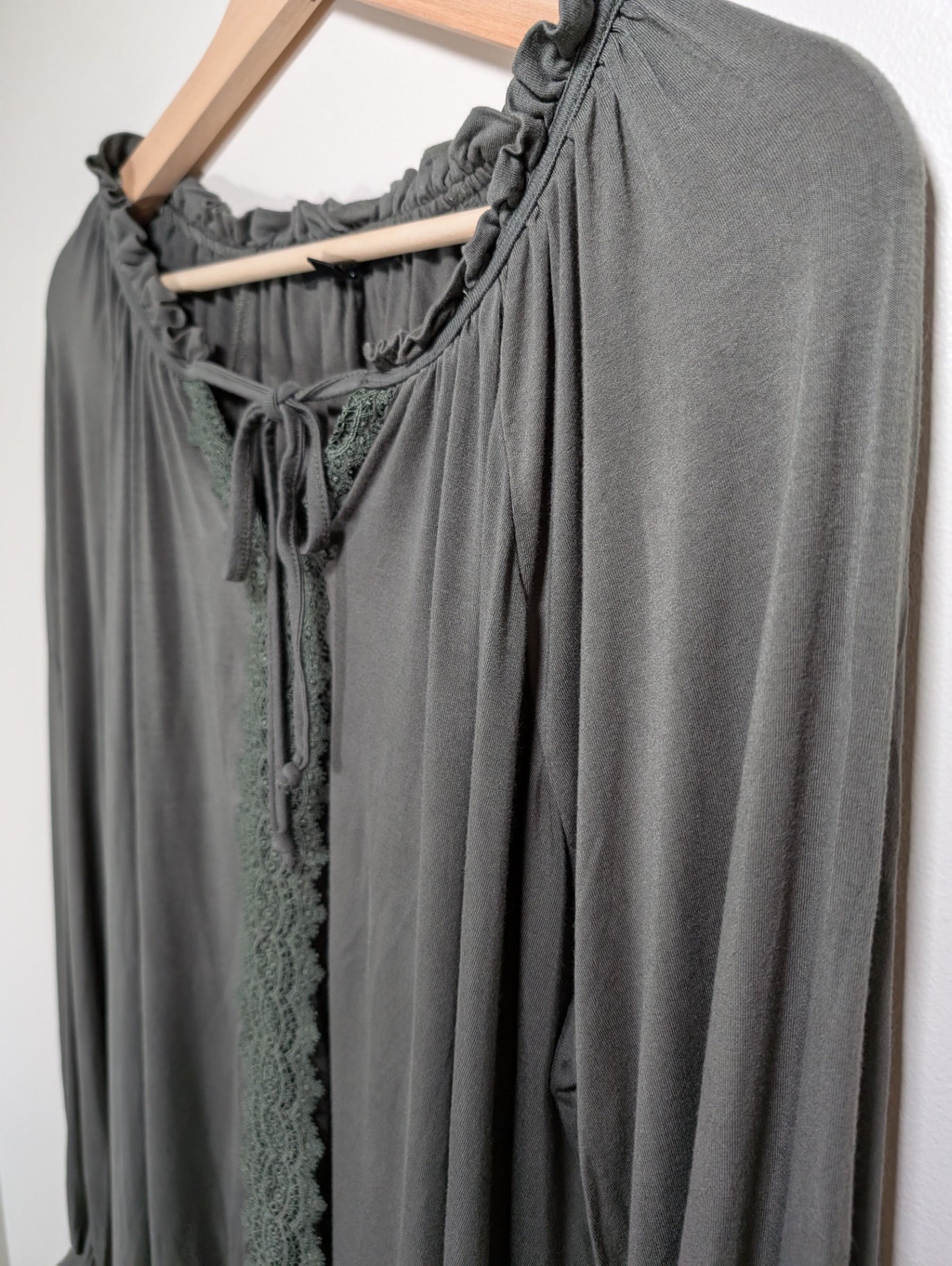 Cable & Gauge green tunic - SZ 1X