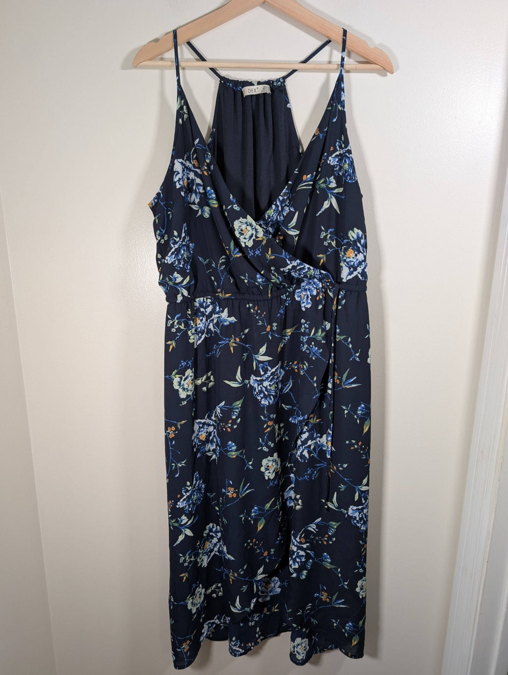 Dex Faux Wrap Dress - XL