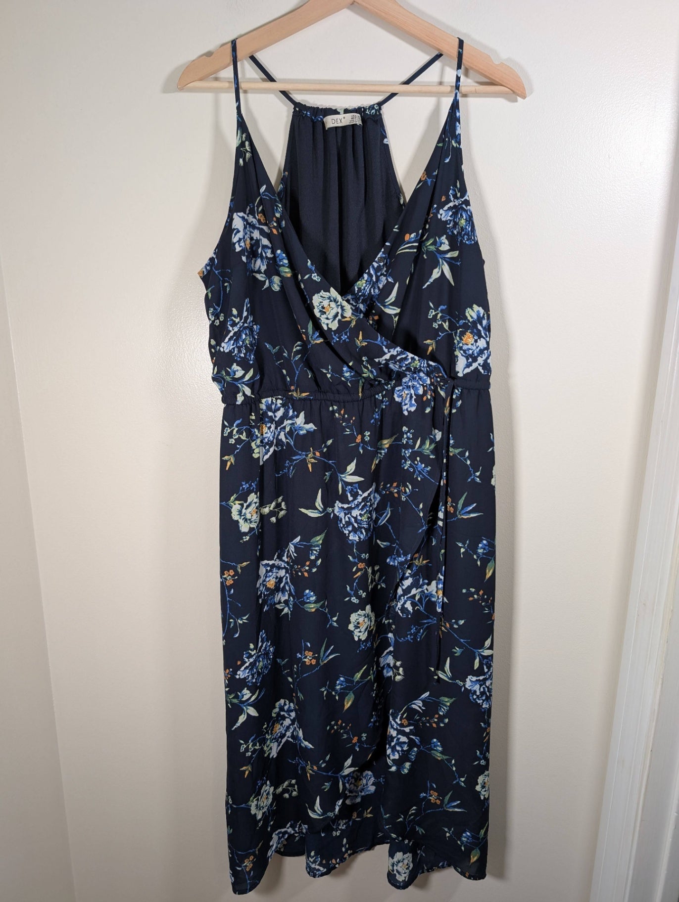 Dex Faux Wrap Dress - XL
