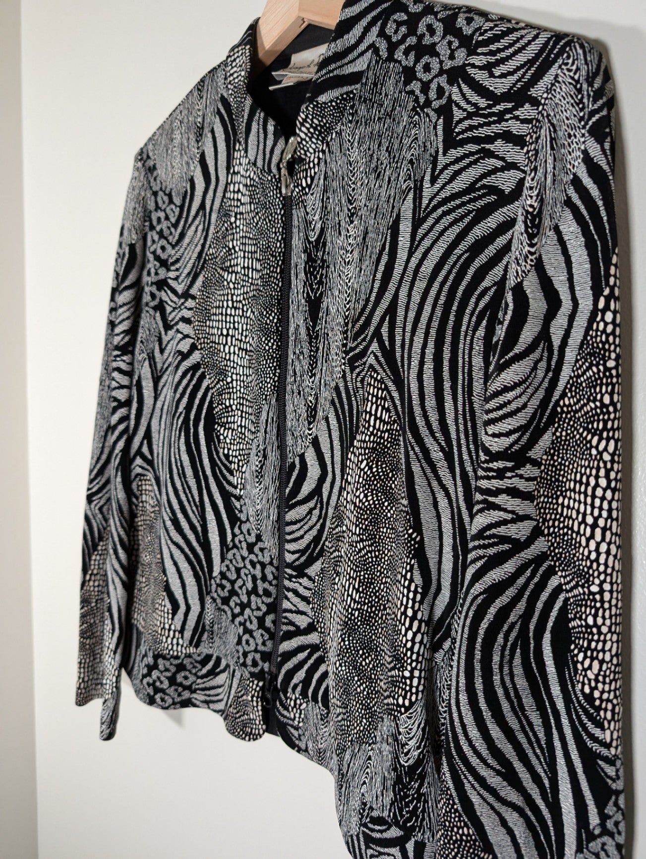 Joseph Ribkoff Animal Print Jacket - SZ 8