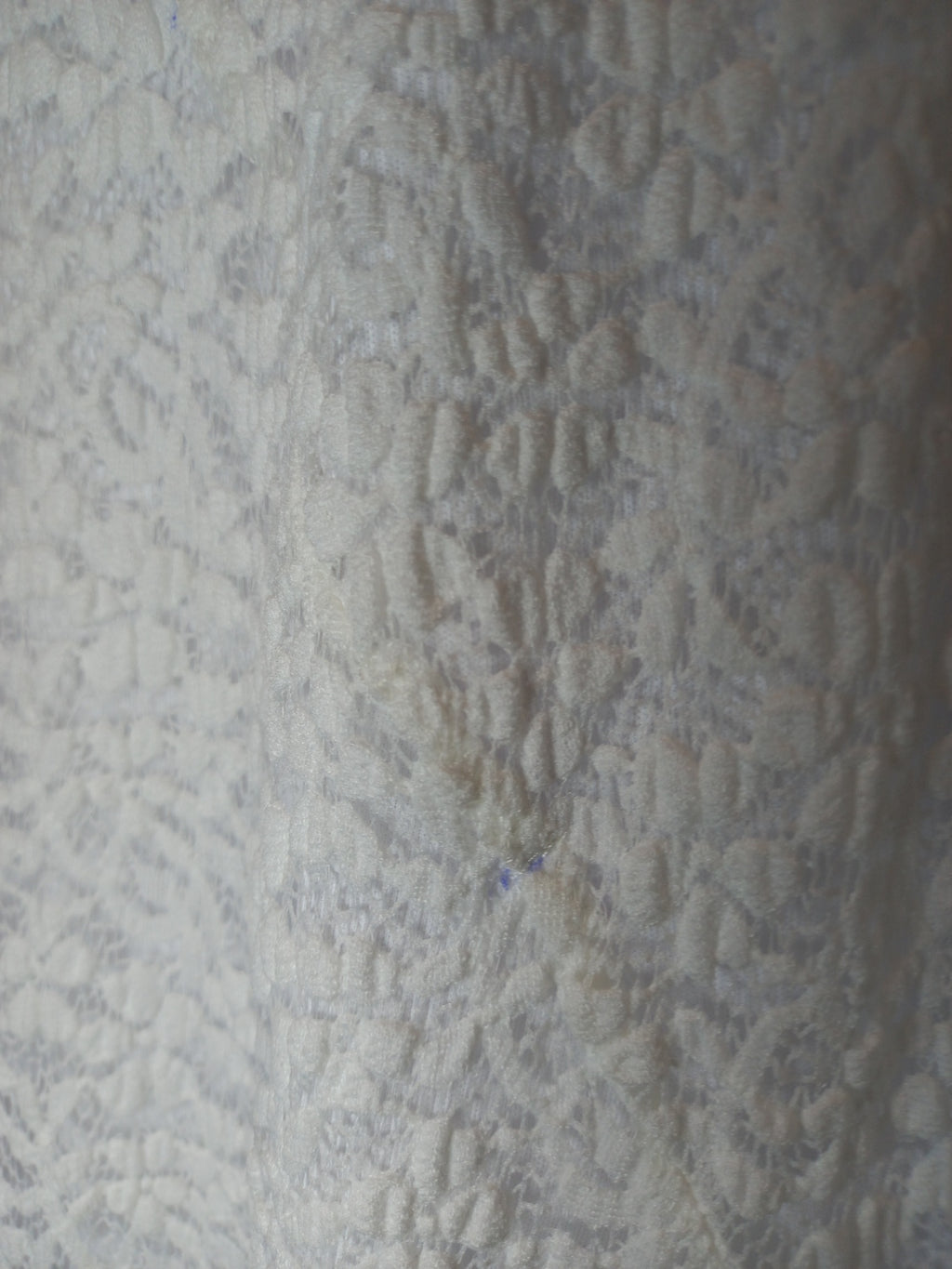 NWT Stradivarius white lace maxi dress - Small (Minor flaw)