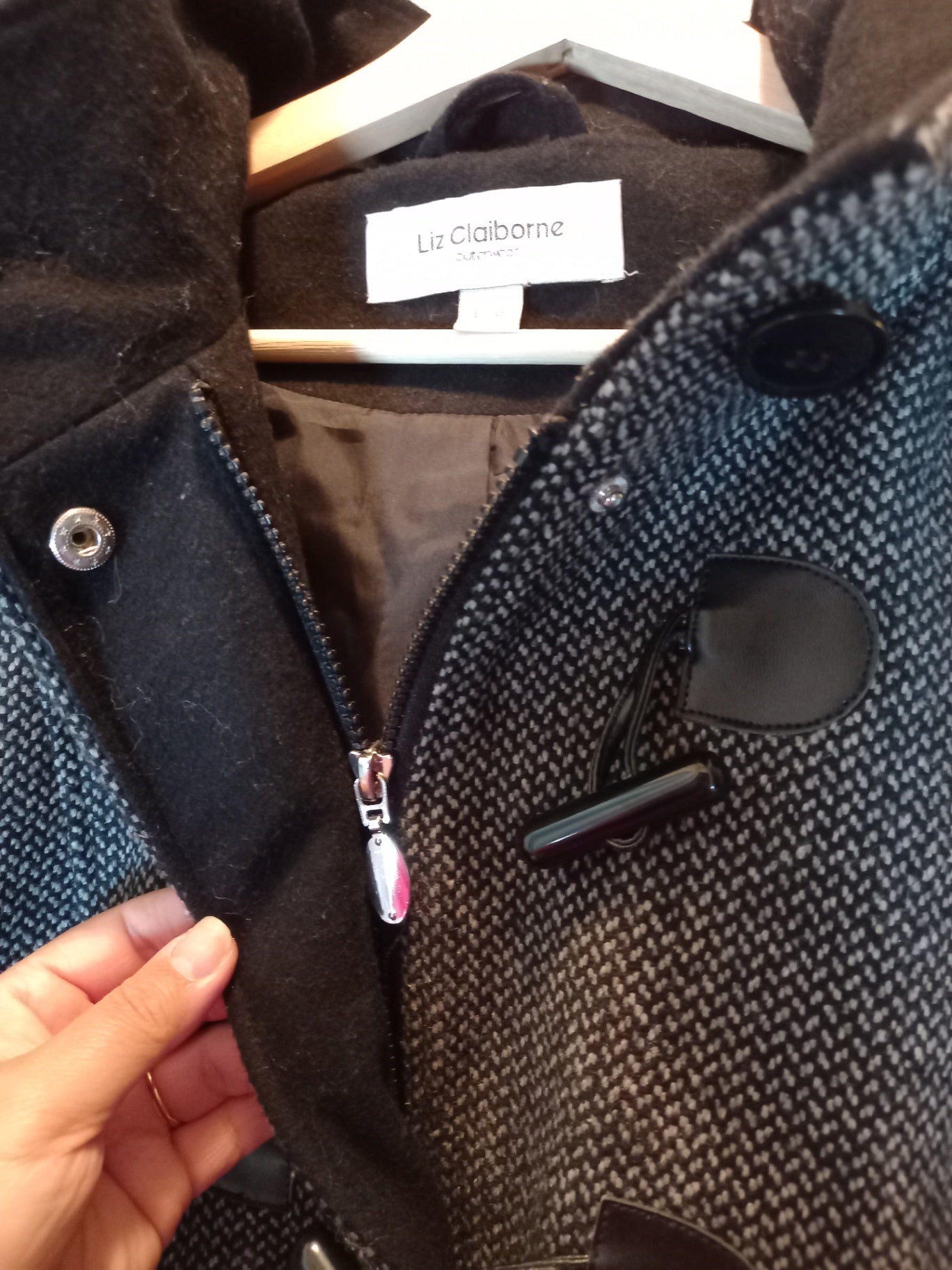 Liz Claiborne wool coat - Large