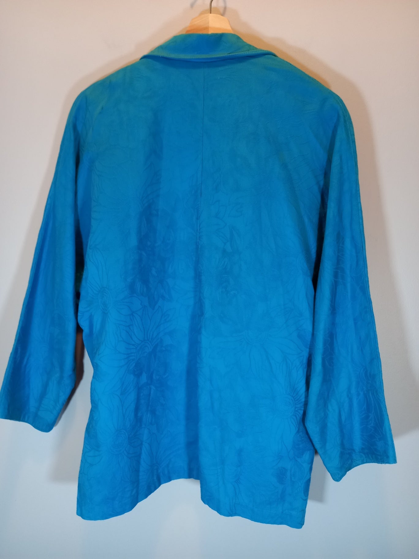 Marcella Priani vintage teal blazer - SZ 10 (Minor Flaw)