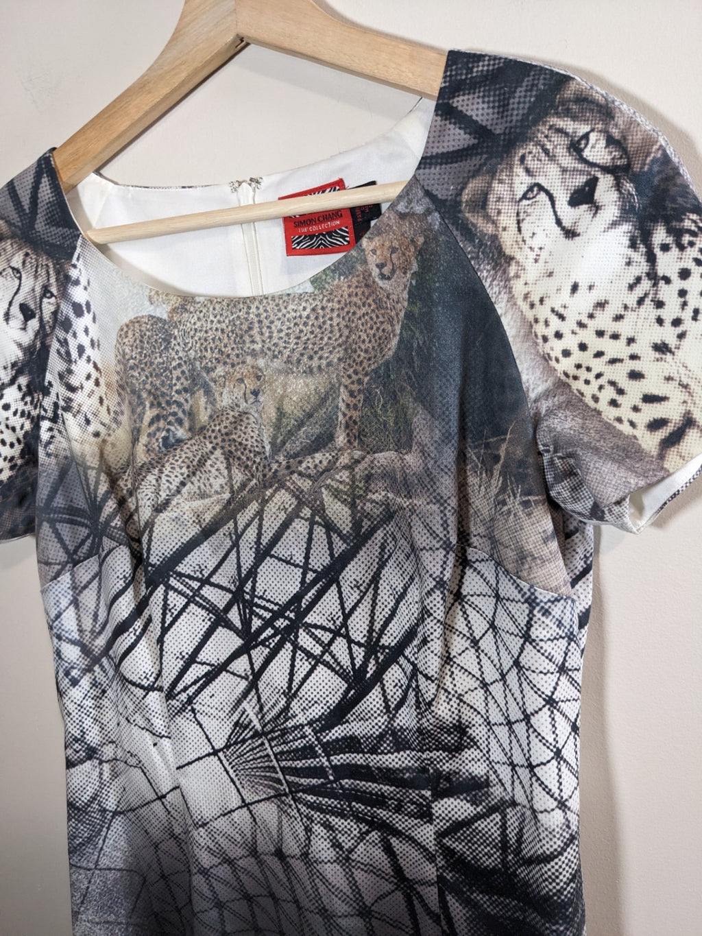 Simon Chang Cheetah Dress - Sz 4