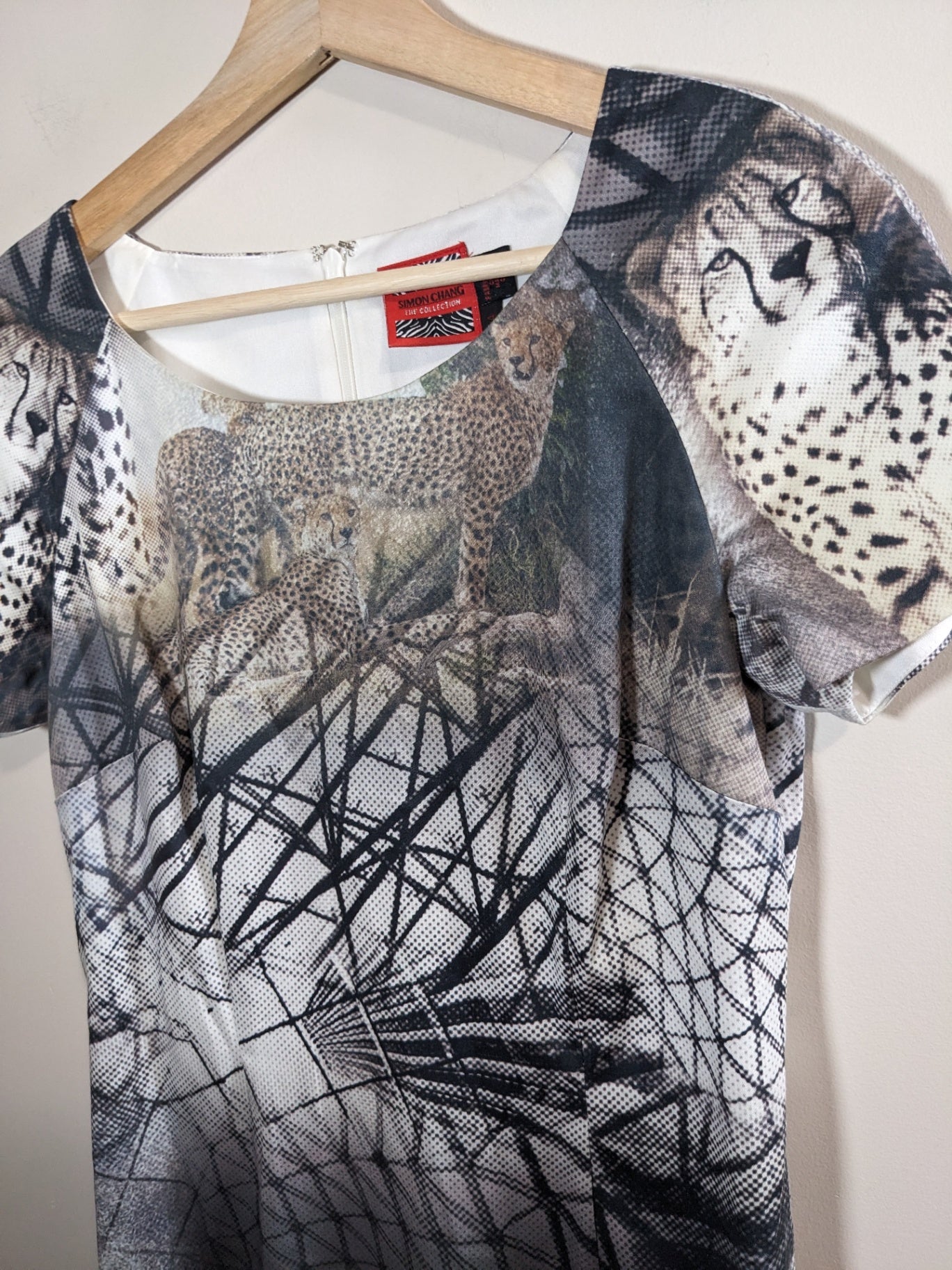 Simon Chang Cheetah Dress - Sz 4