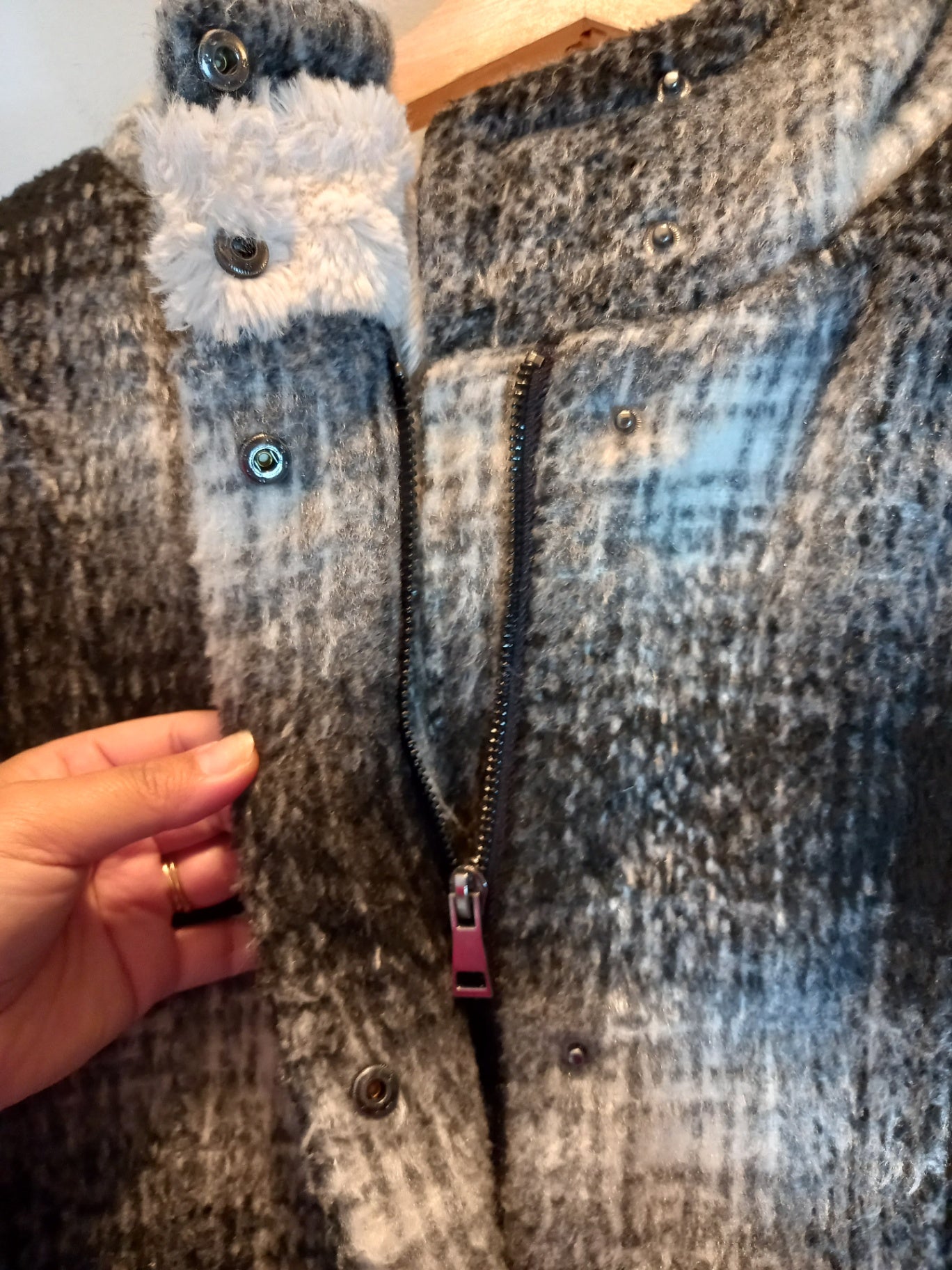 Warehouse One plaid jacket - Large