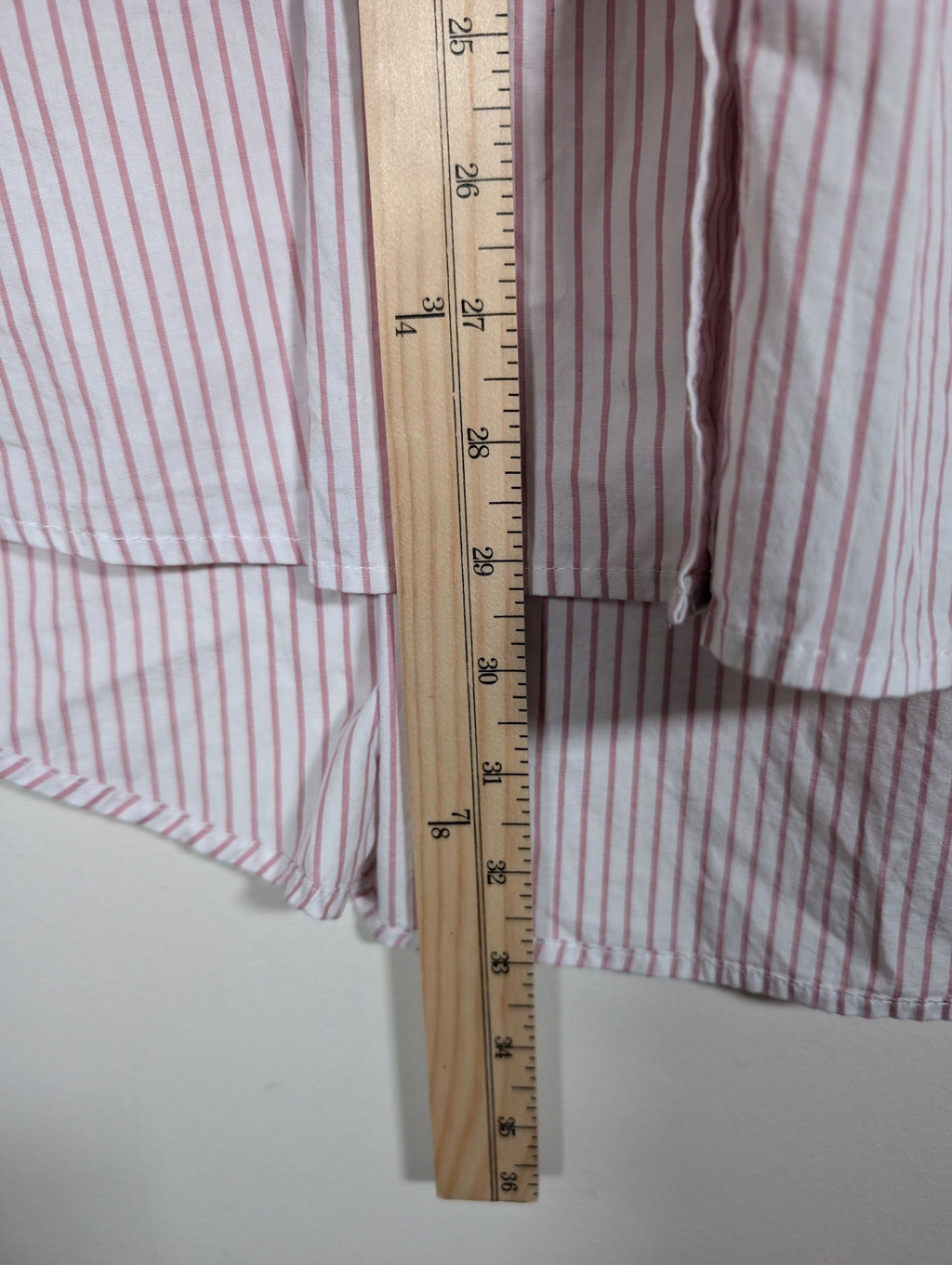 George Pink Striped Button-down - 2XL (Minor Flaw)