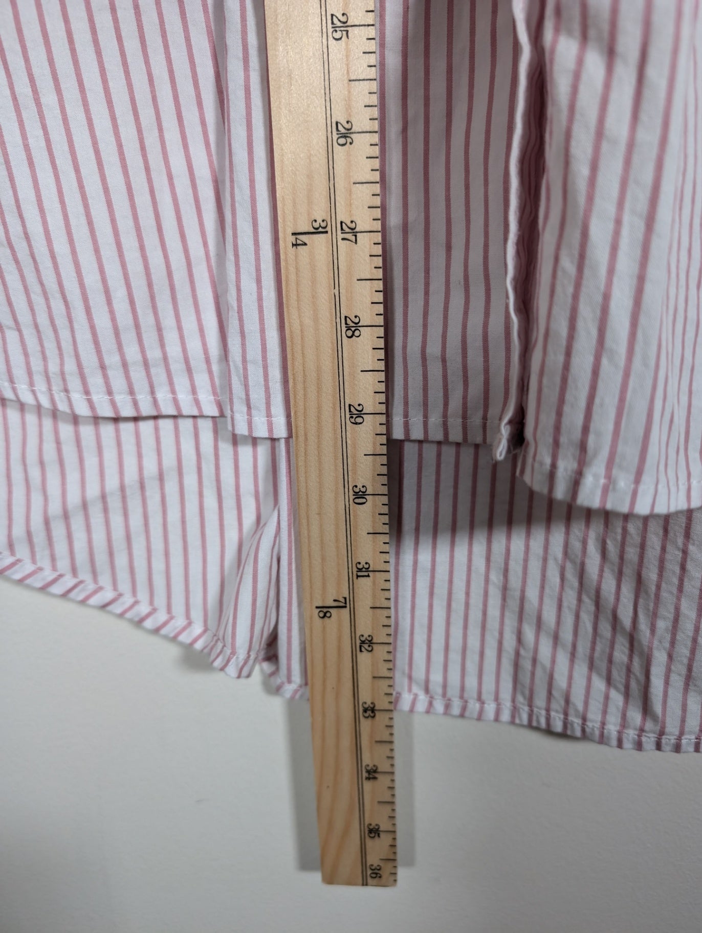 George Pink Striped Button-down - 2XL (Minor Flaw)
