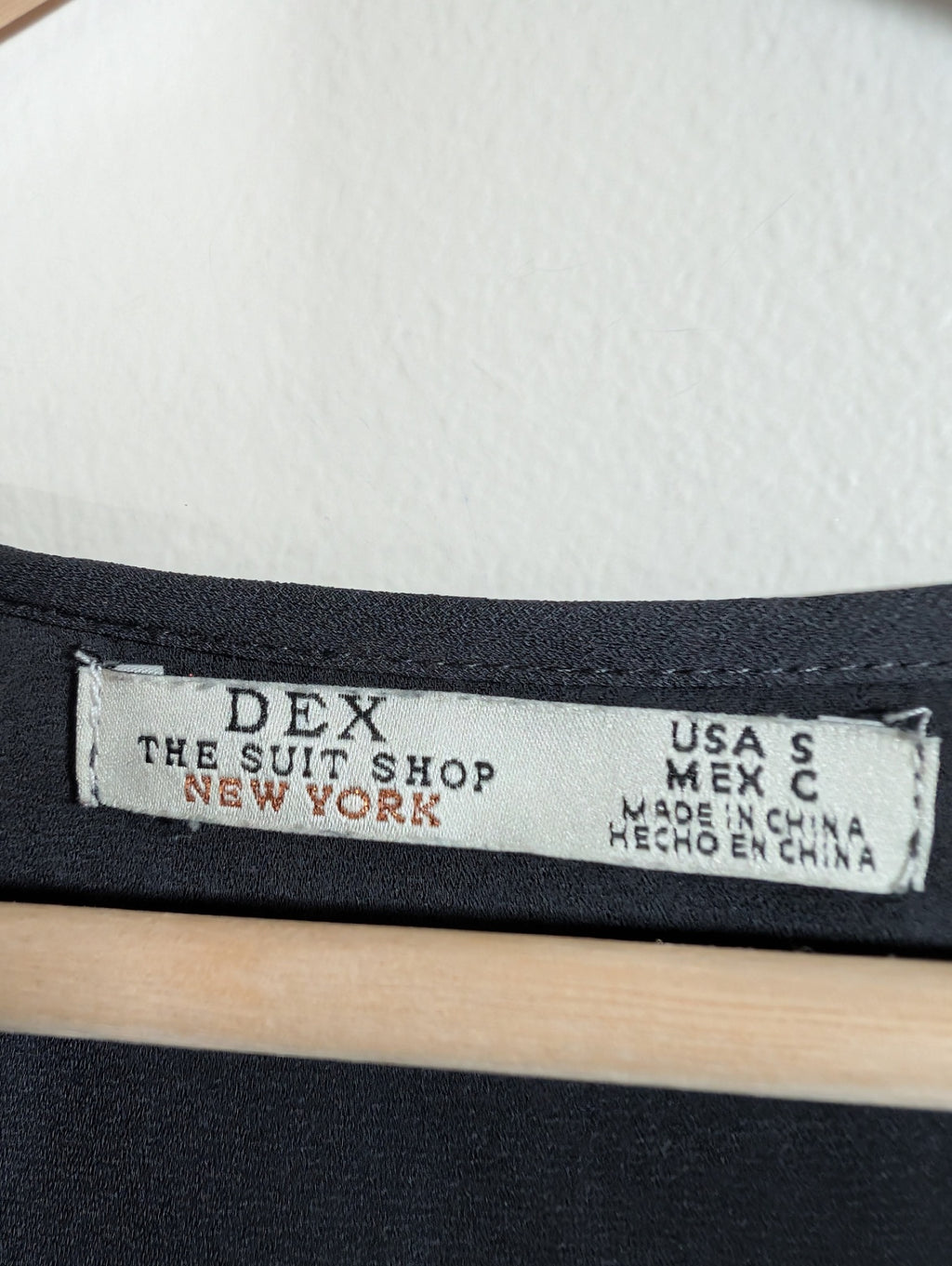 Dex black blouse - Small
