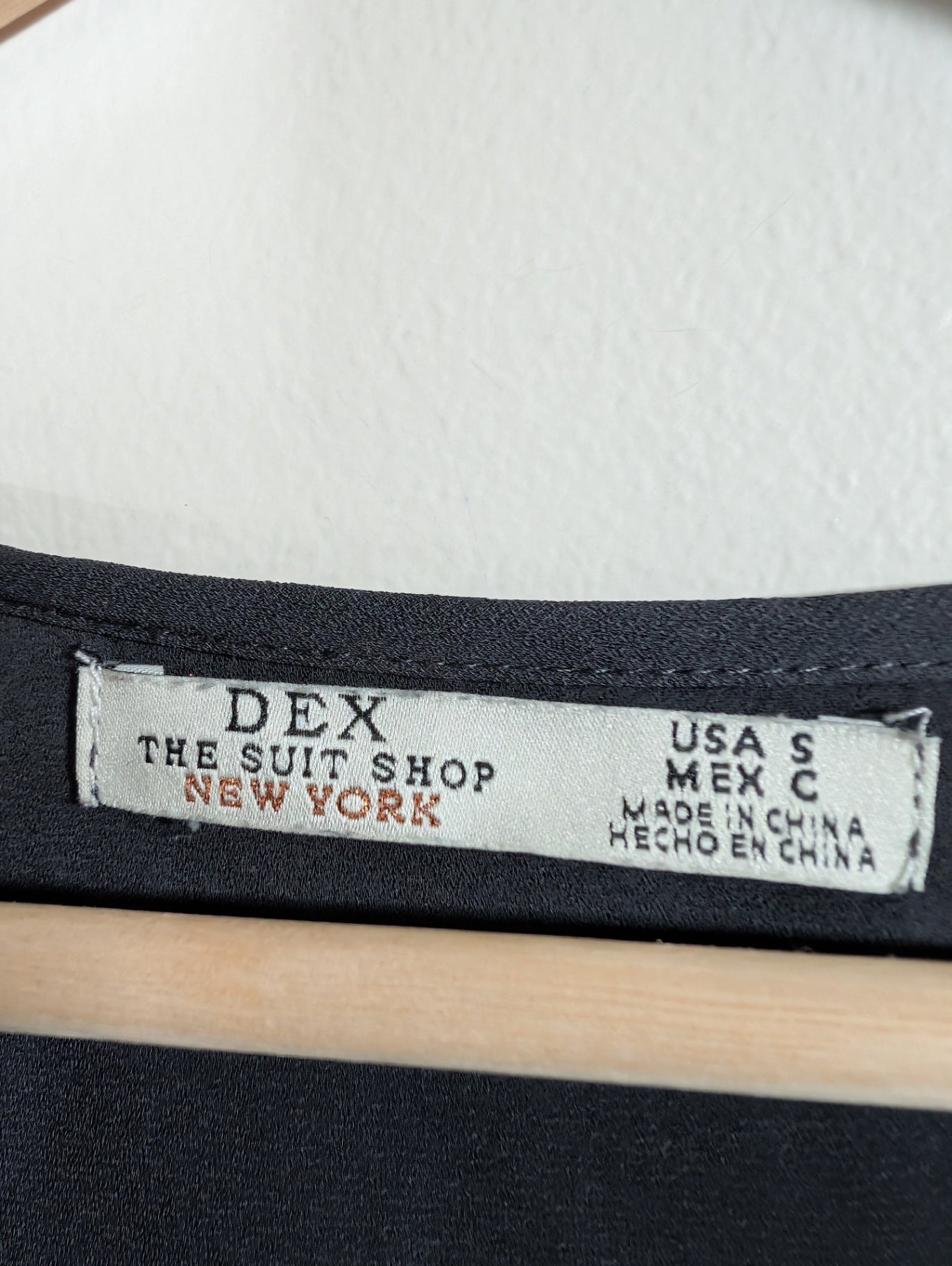 Dex black blouse - Small