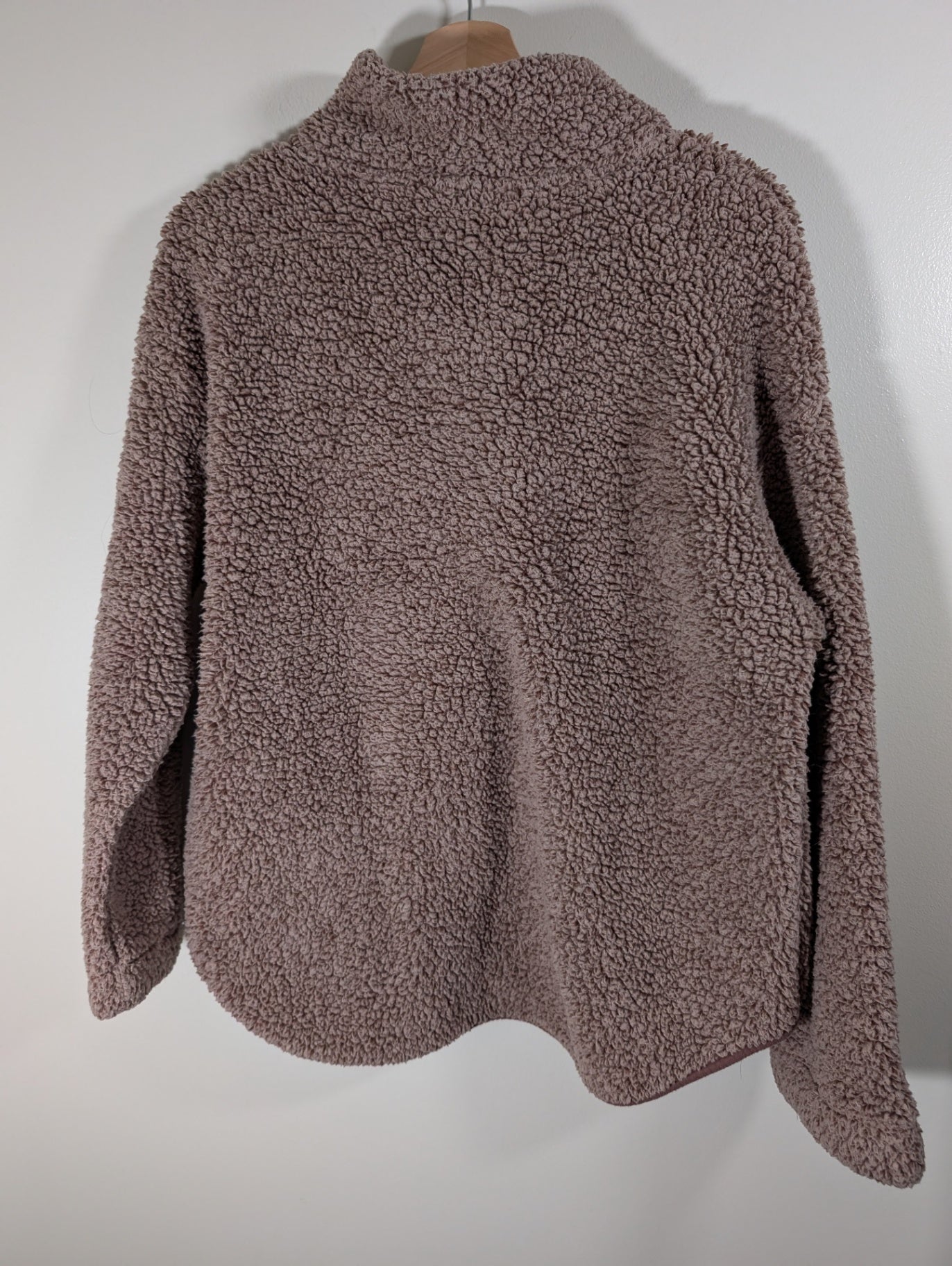 Old Navy sherpa half-zip - Large