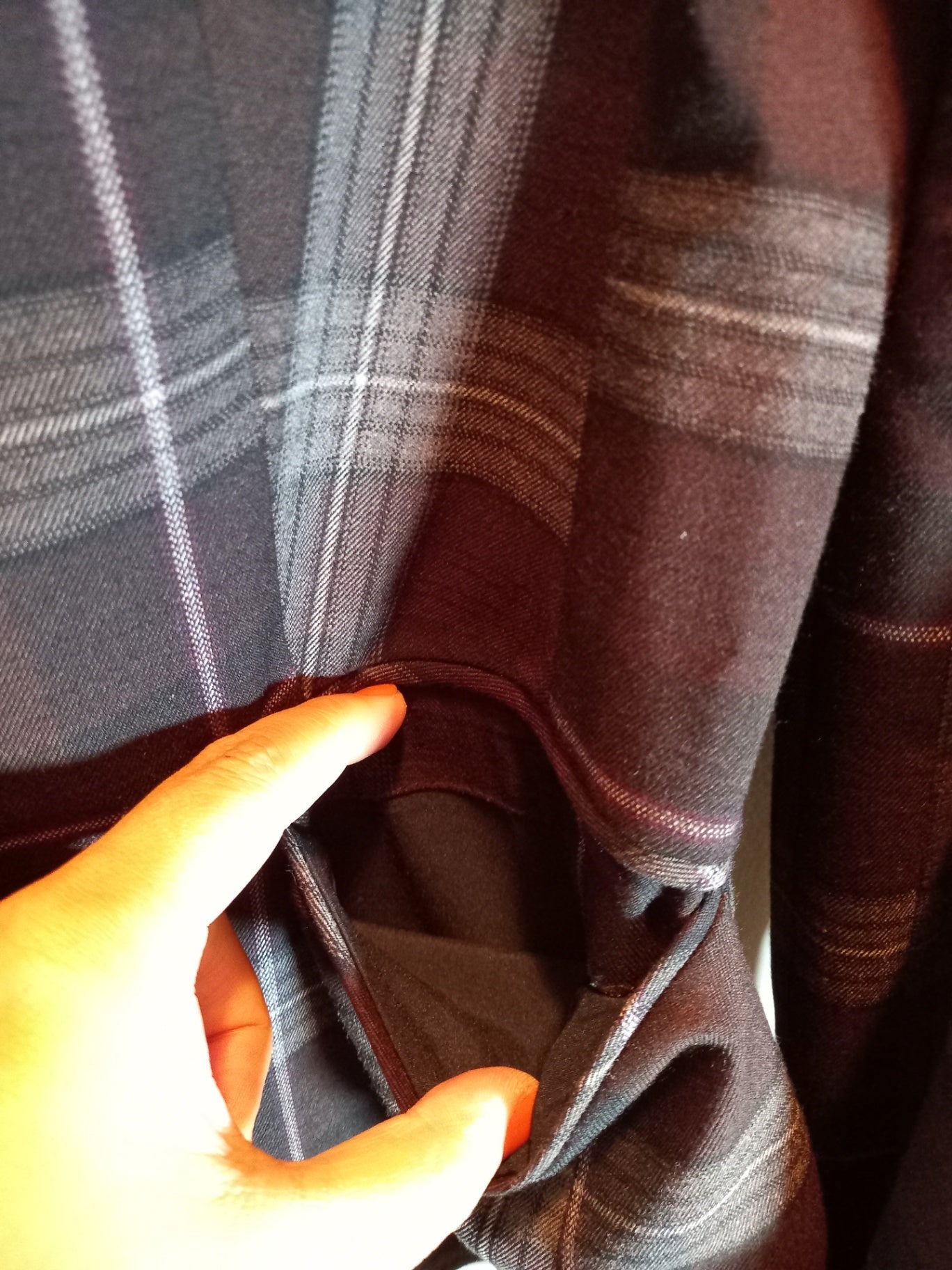 Philosophy Plaid Blazer Sz 8