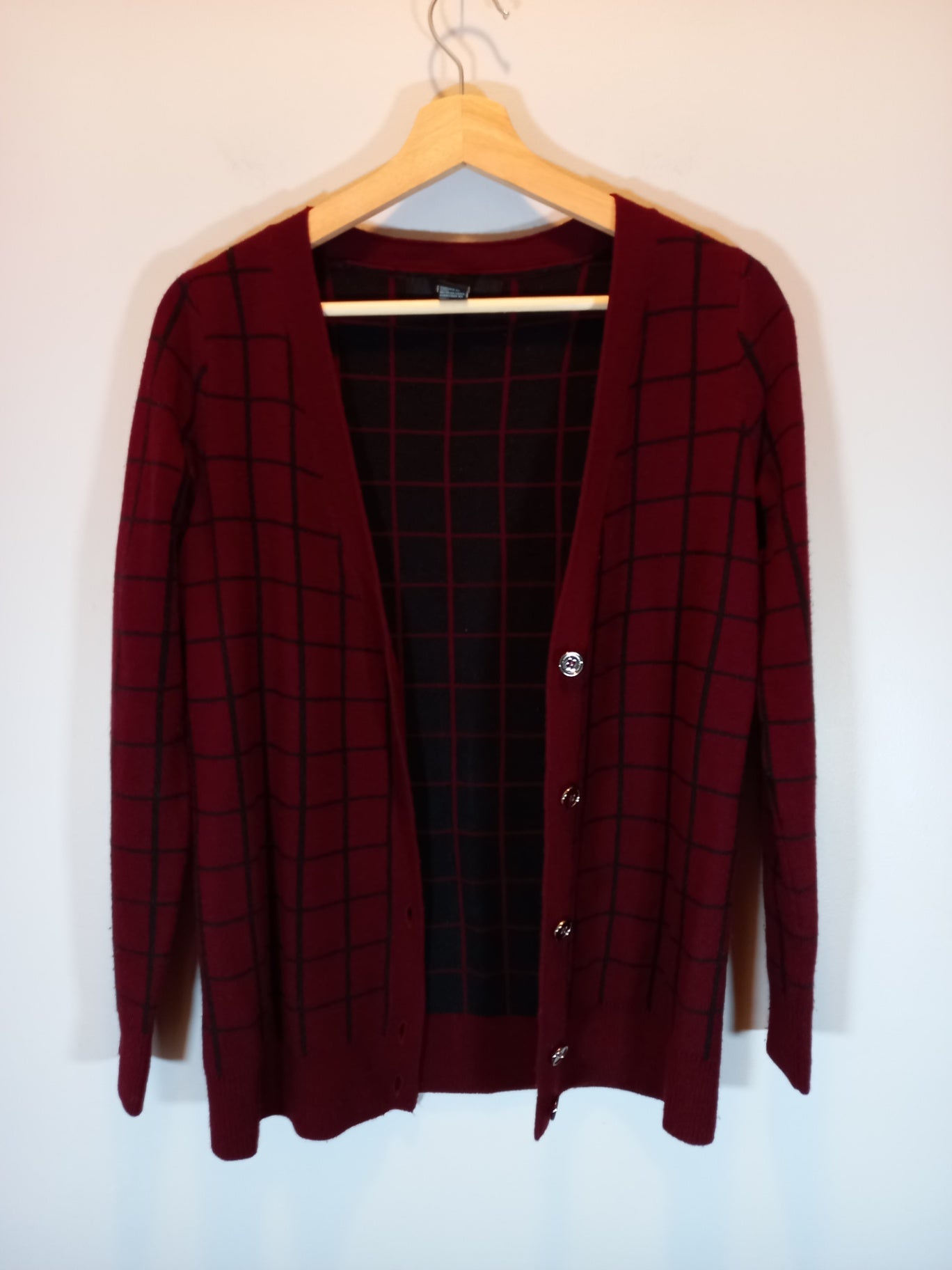 Forever 21 maroon cardigan - Small