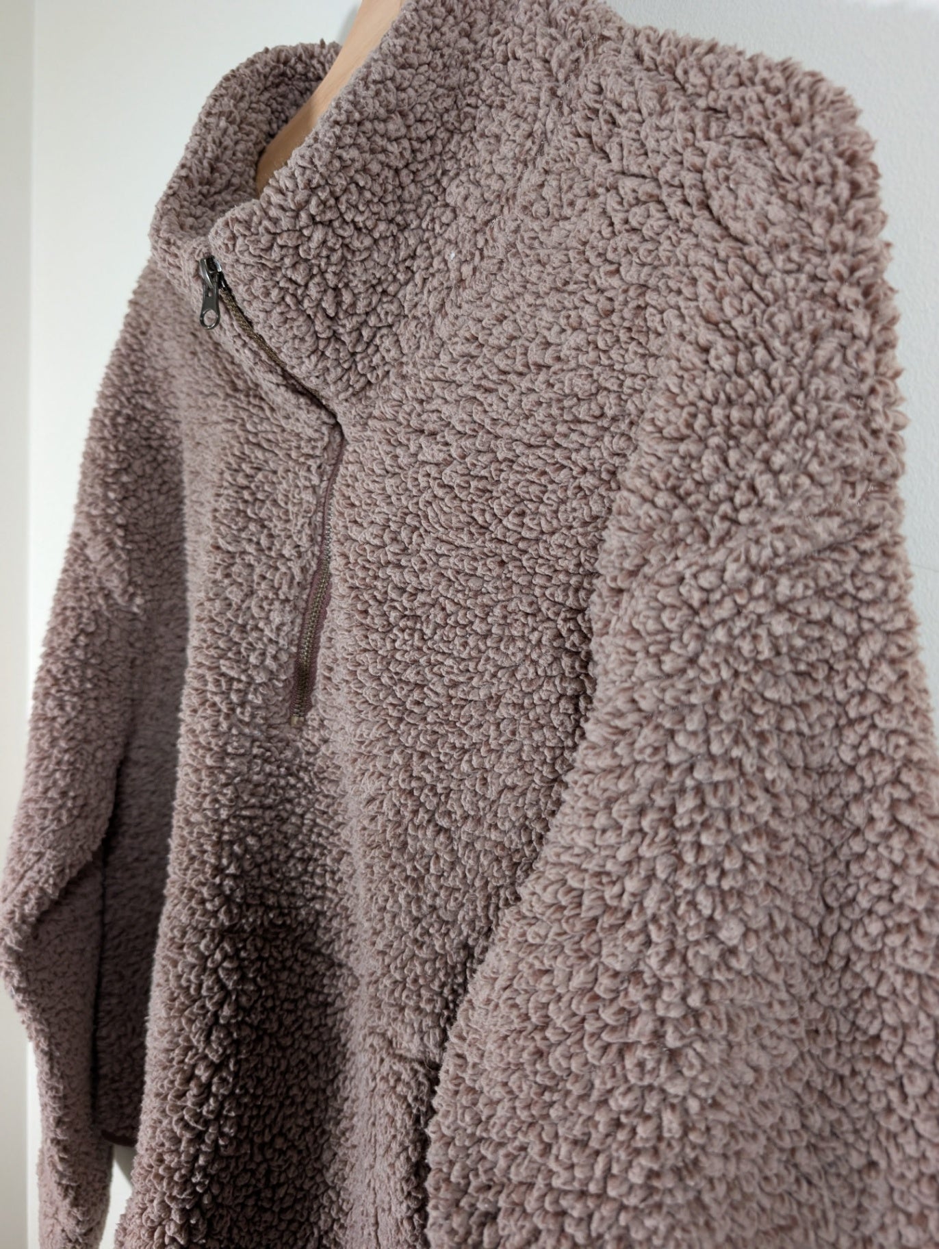 Old Navy sherpa half-zip - Large