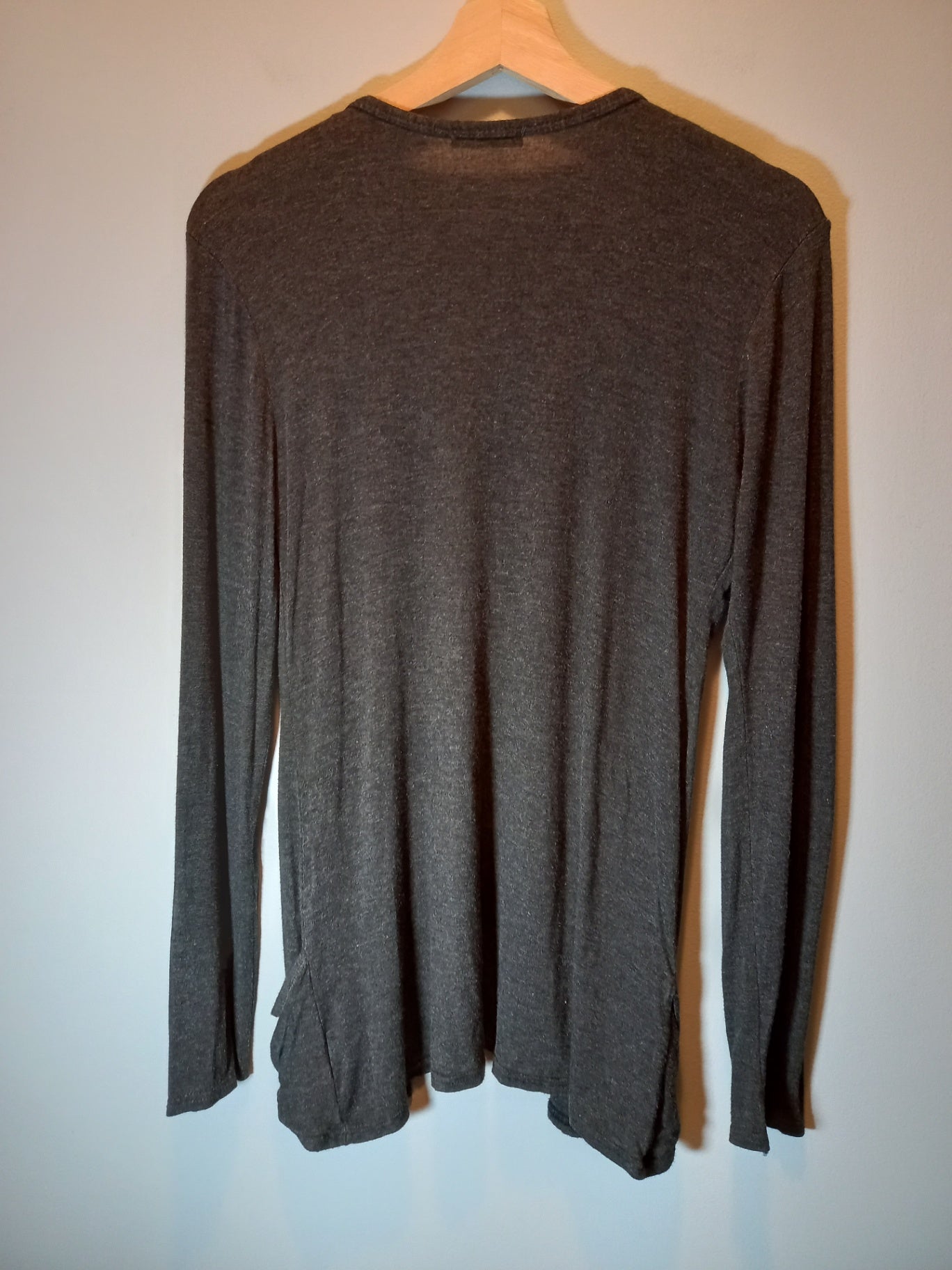 Graffic Dark Grey Cardigan - Medium