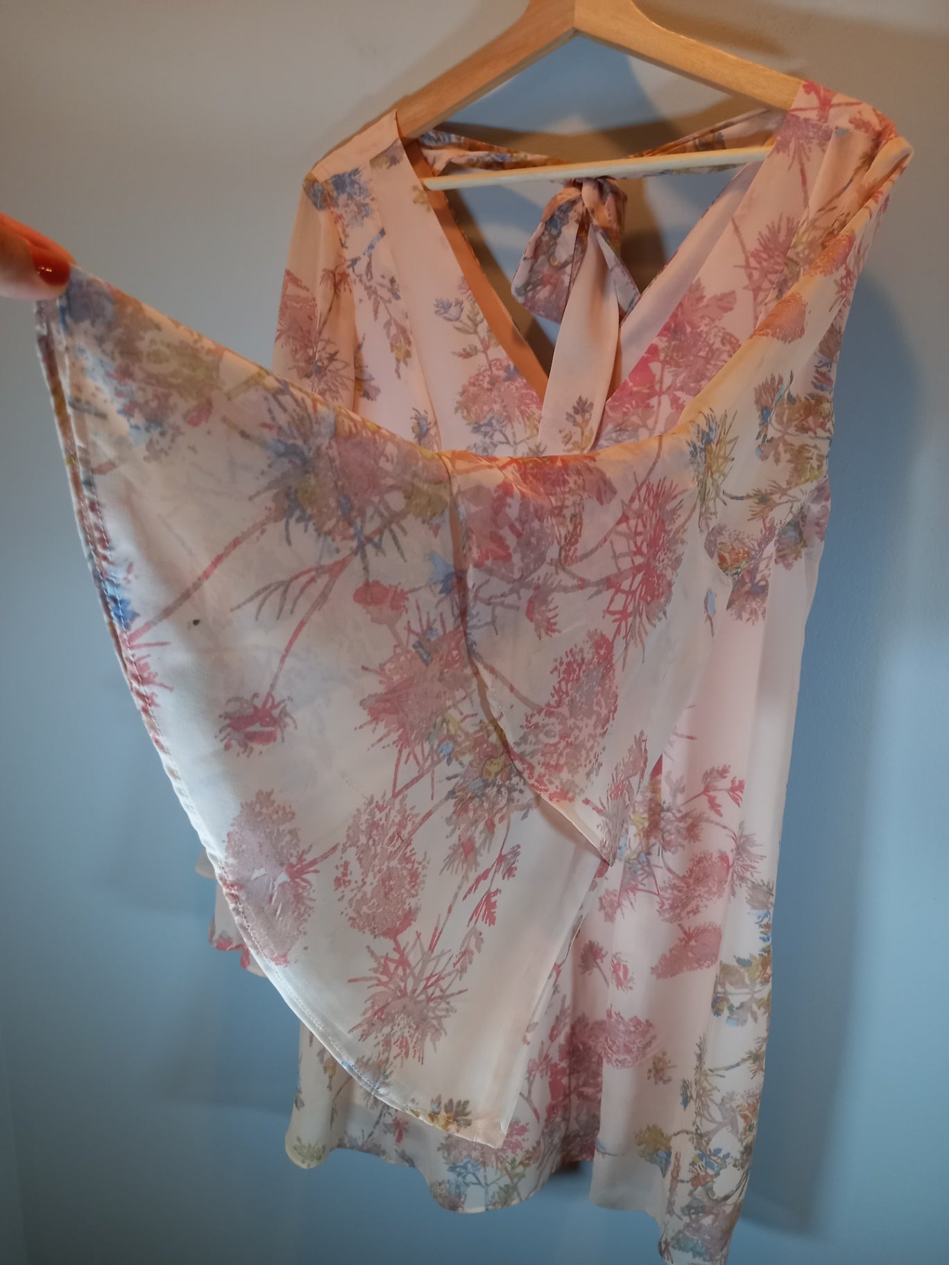 BCBGeneration Pink Floral Dress - Small