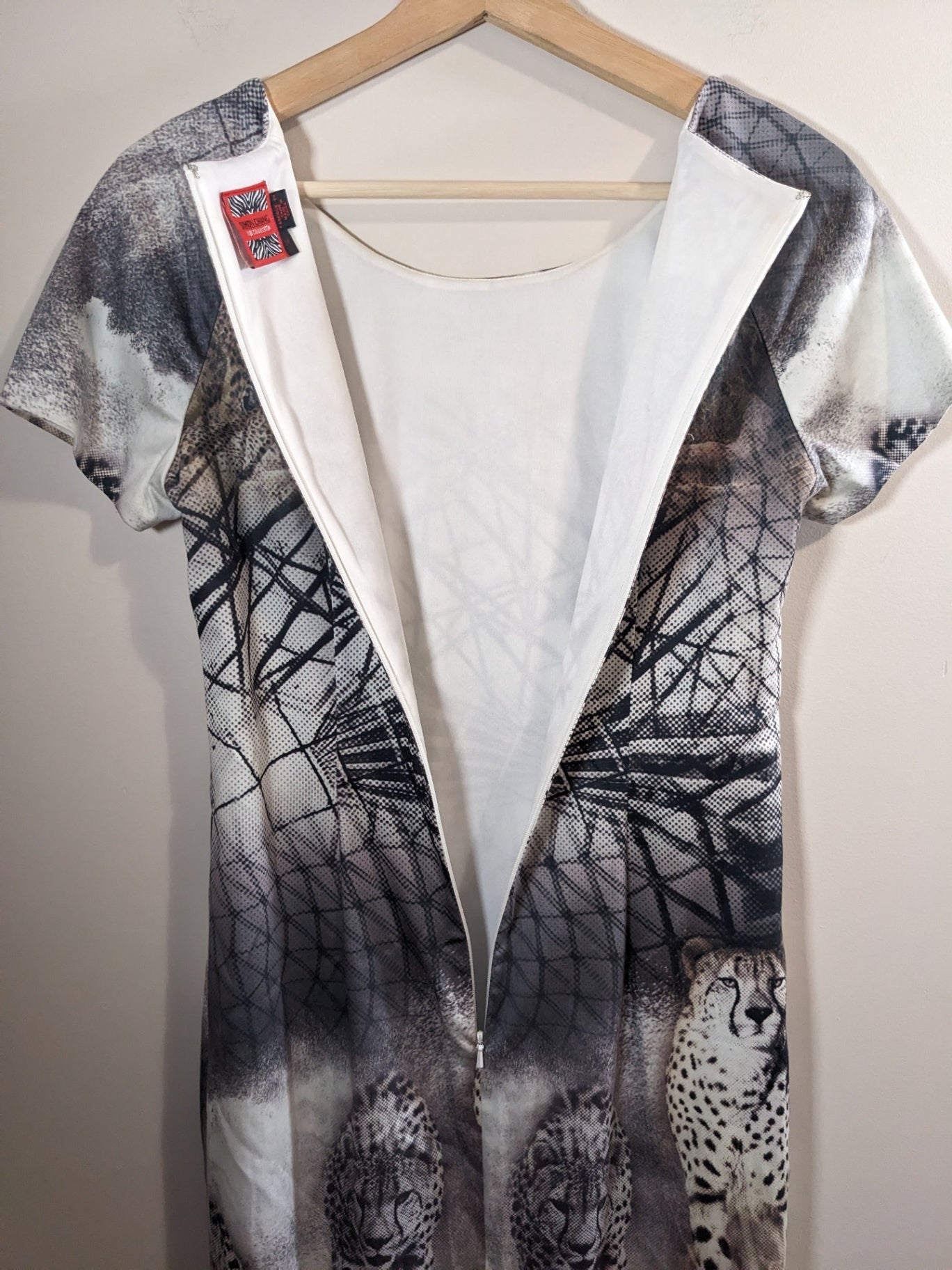 Simon Chang Cheetah Dress - Sz 4