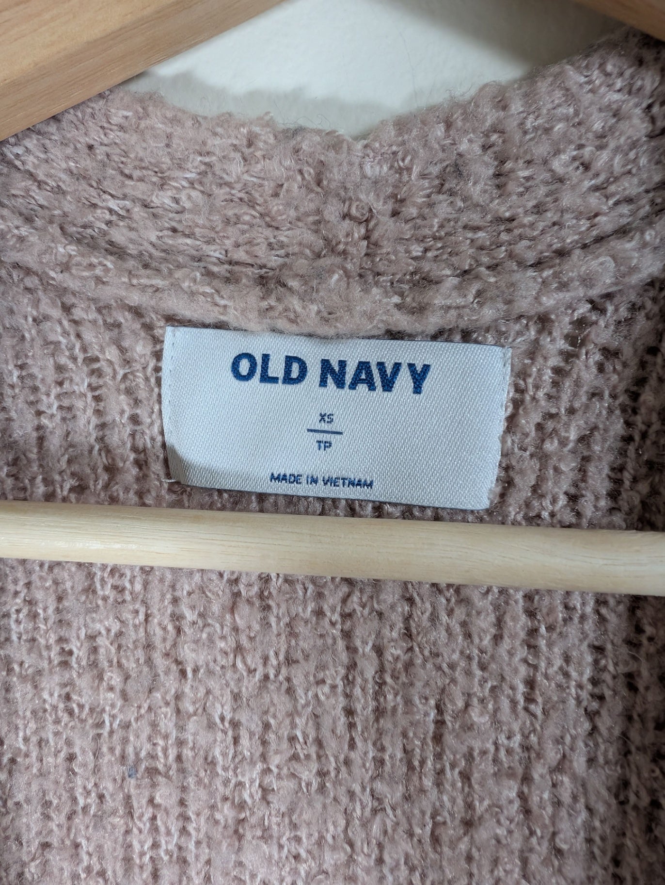 Old Navy purple wool-blend cardigan - XS