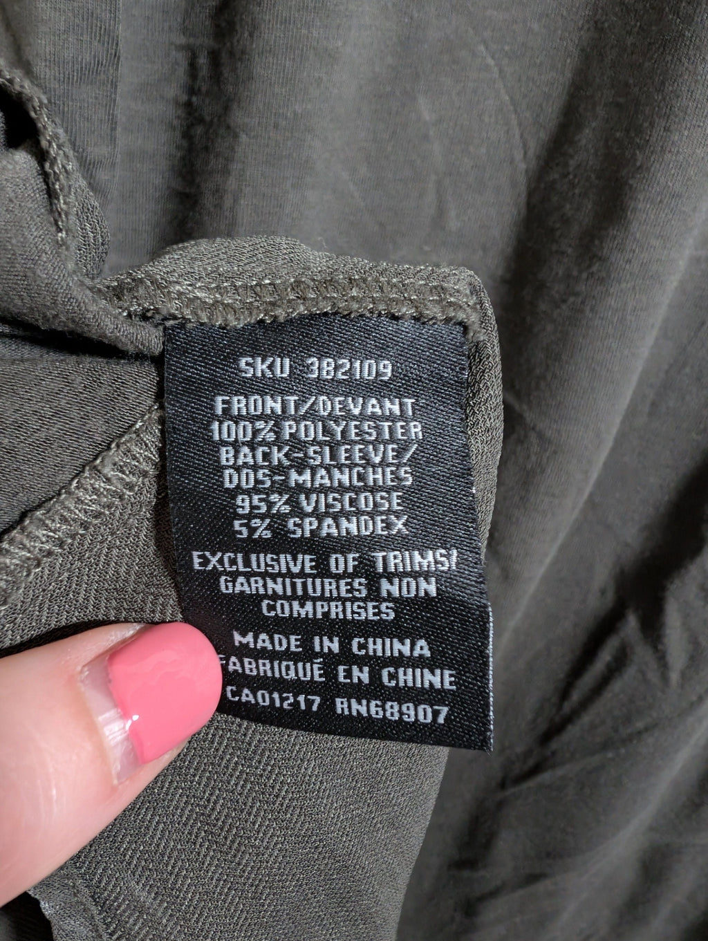 Le Chateau Green Blouse - XXL