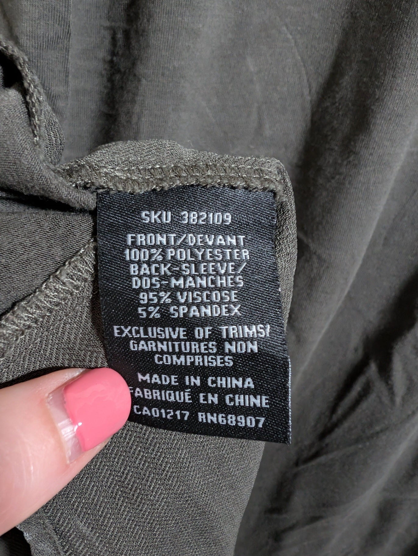 Le Chateau Green Blouse - XXL