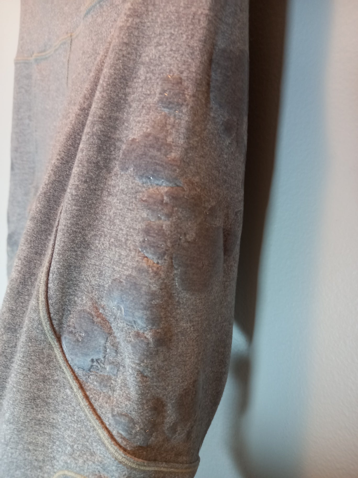Lululemon grey crop leggings - SZ 6
