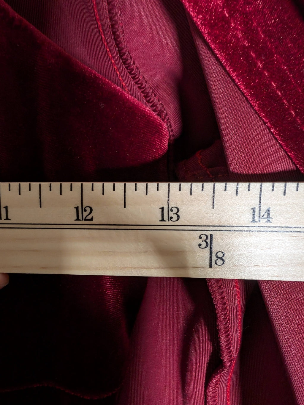 M Studio Velvet Red Dress and Bolero - appears Medium