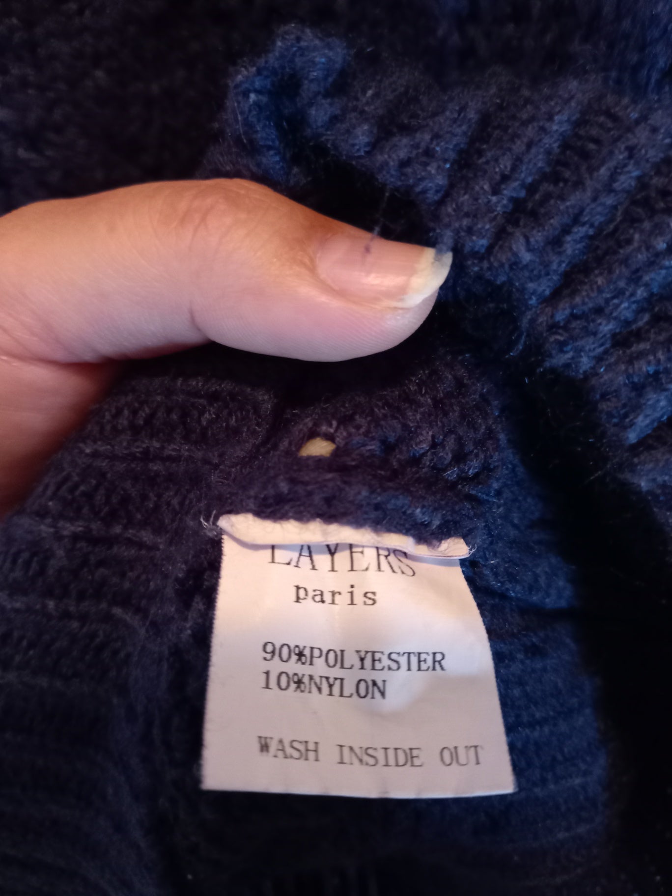 Layer's batwing sweater - Medium