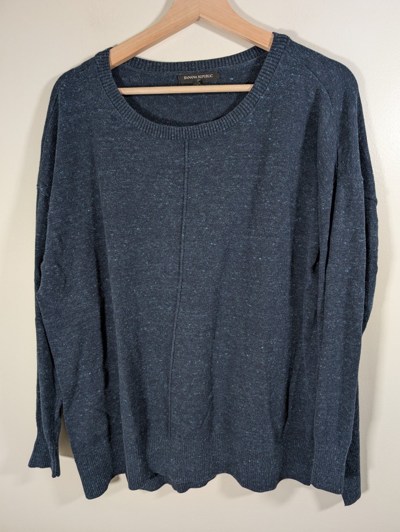 Banana Republic Navy Sweater - men's XL