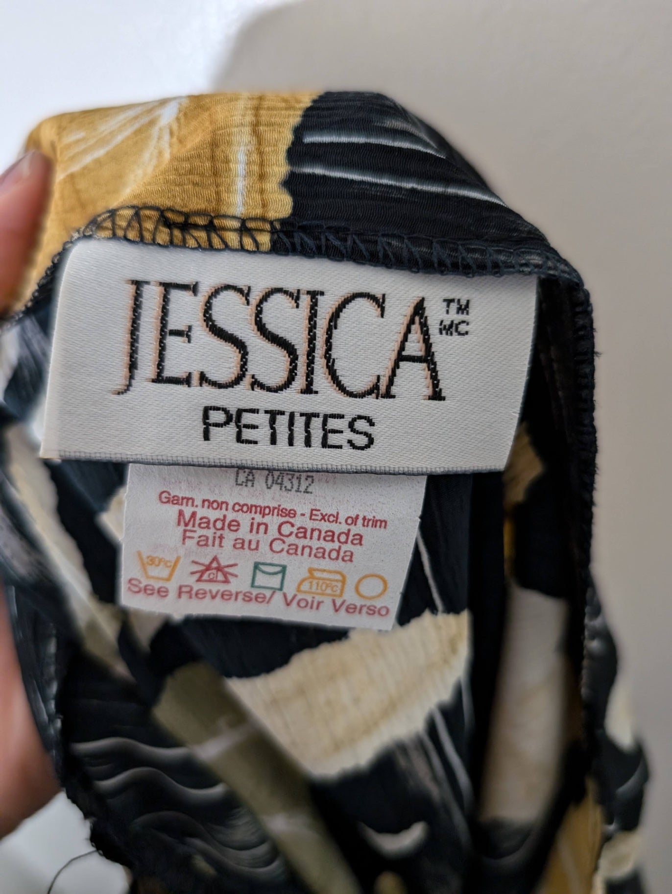 Jessica Petites Leaf Skirt - SZ 4P