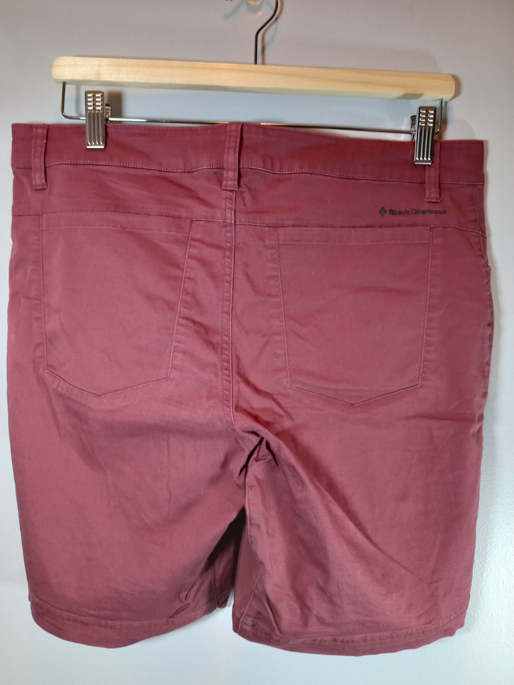 Black Diamond maroon shorts - SZ 10