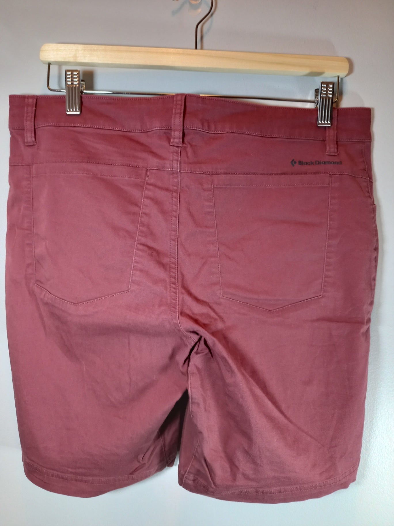 Black Diamond maroon shorts - SZ 10