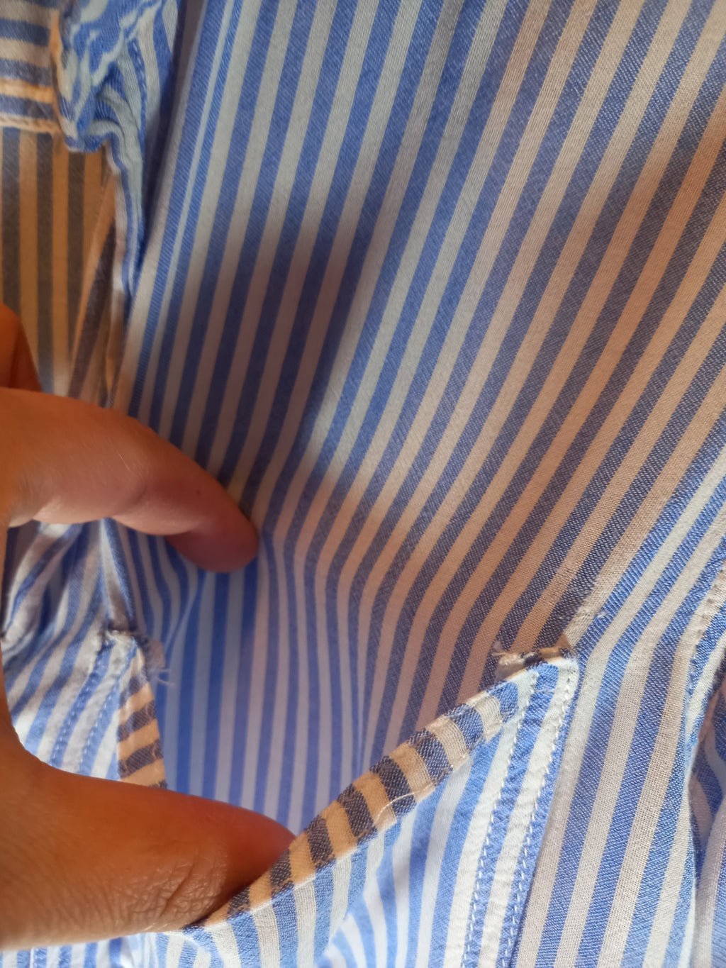 Velvet Heart striped shirt - S (Minor Flaw)