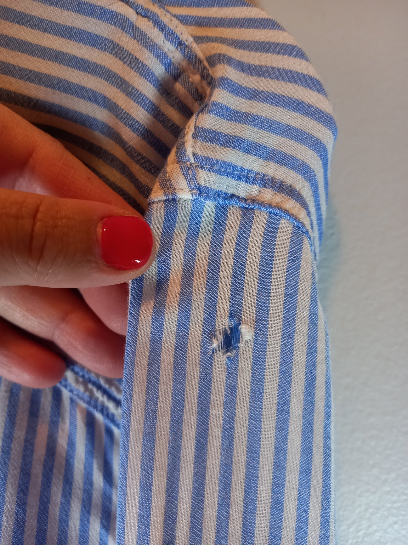 Velvet Heart striped shirt - S (Minor Flaw)